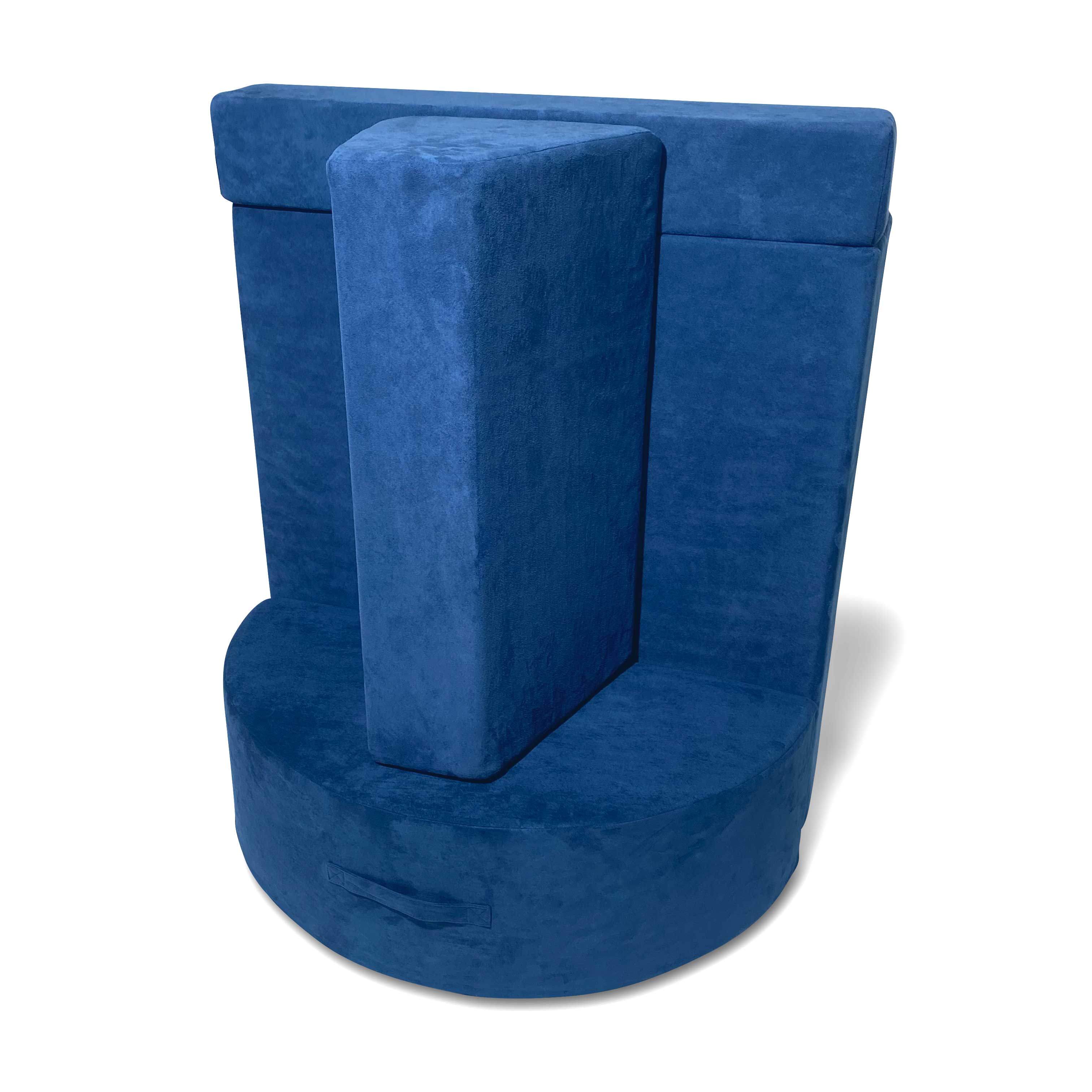 5 Piece Soft Furniture Playset Modular Microsuede Foam Play Couch For Creative Kids