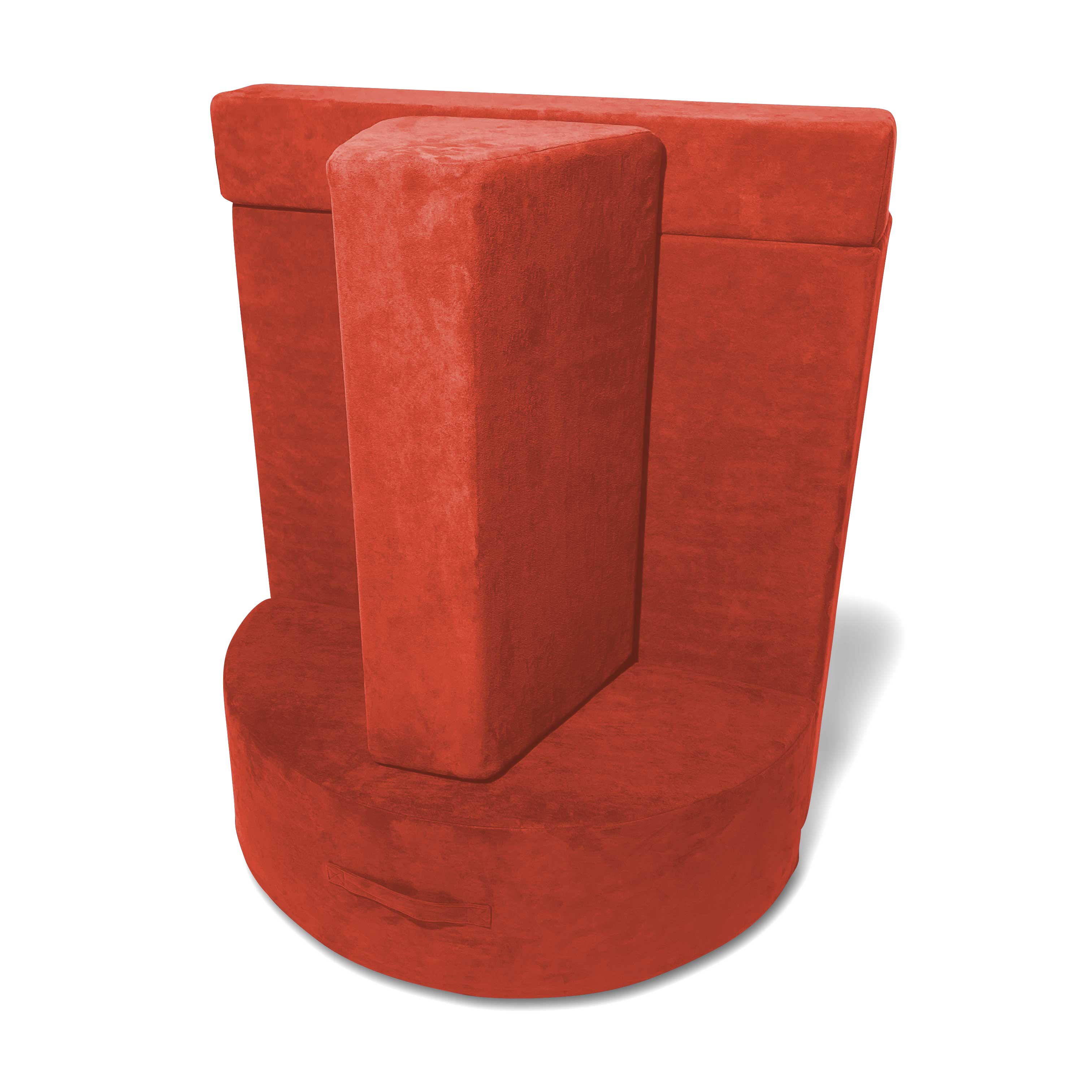 5 Piece Soft Furniture Playset Modular Microsuede Foam Play Couch For Creative Kids