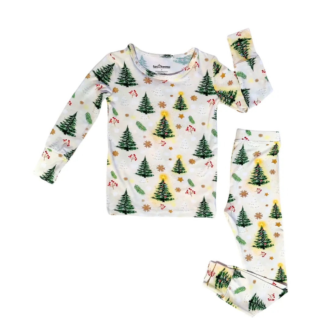 Christmas Trees Pajama Set