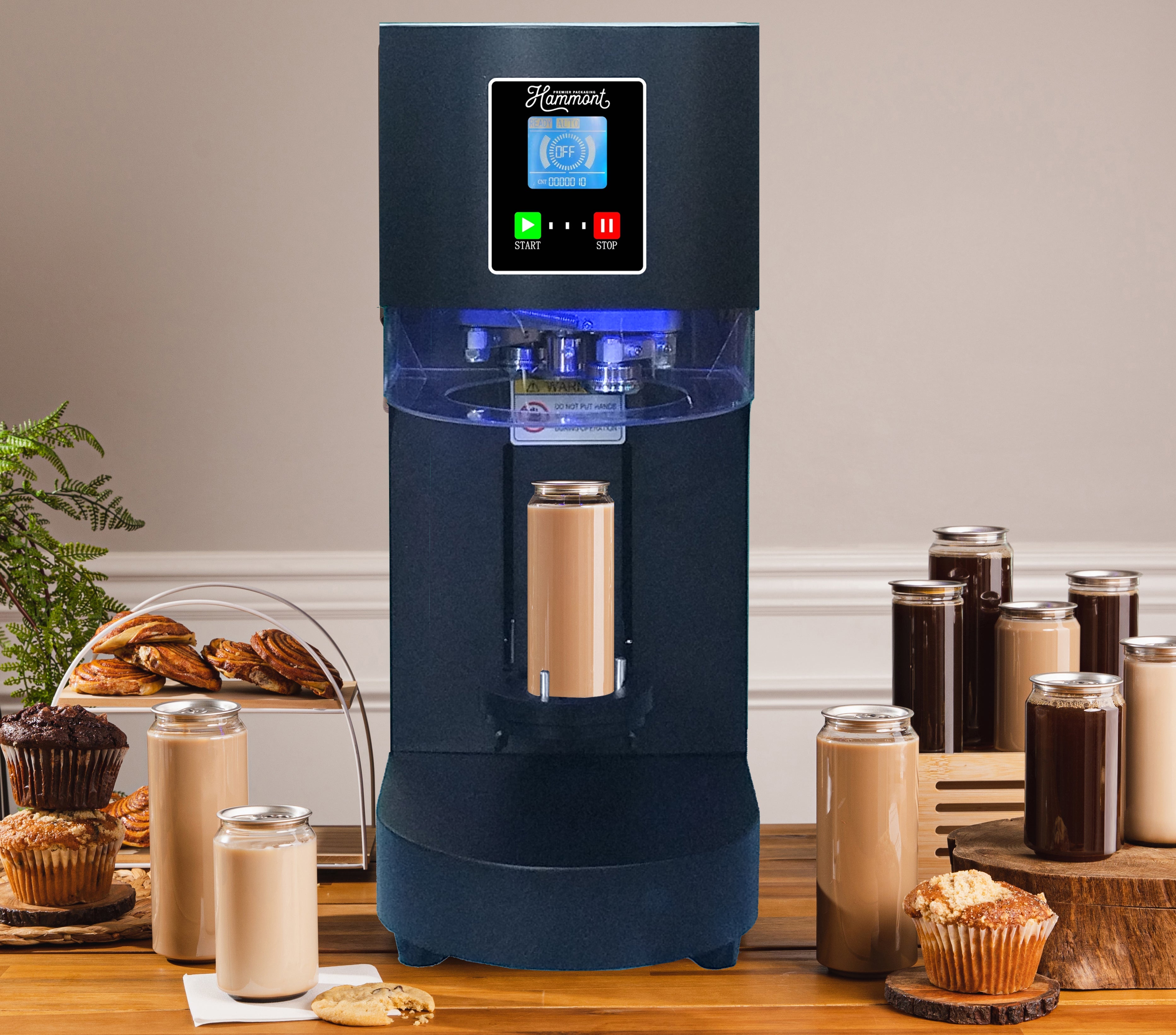 Automatic Seamer Machine For Clear Beverage Can