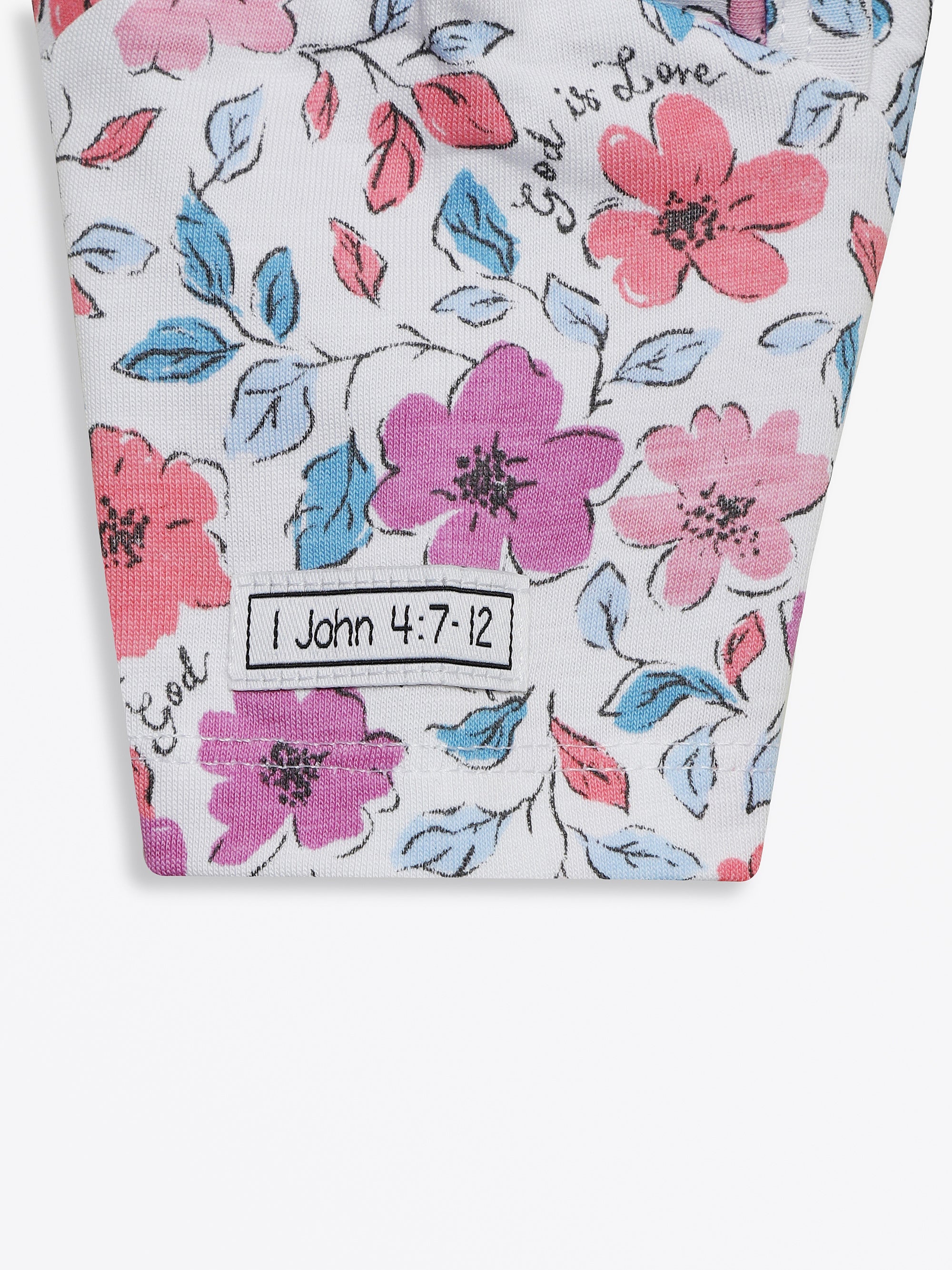 God Is Love Long Sleeve Bodysuit Cotton