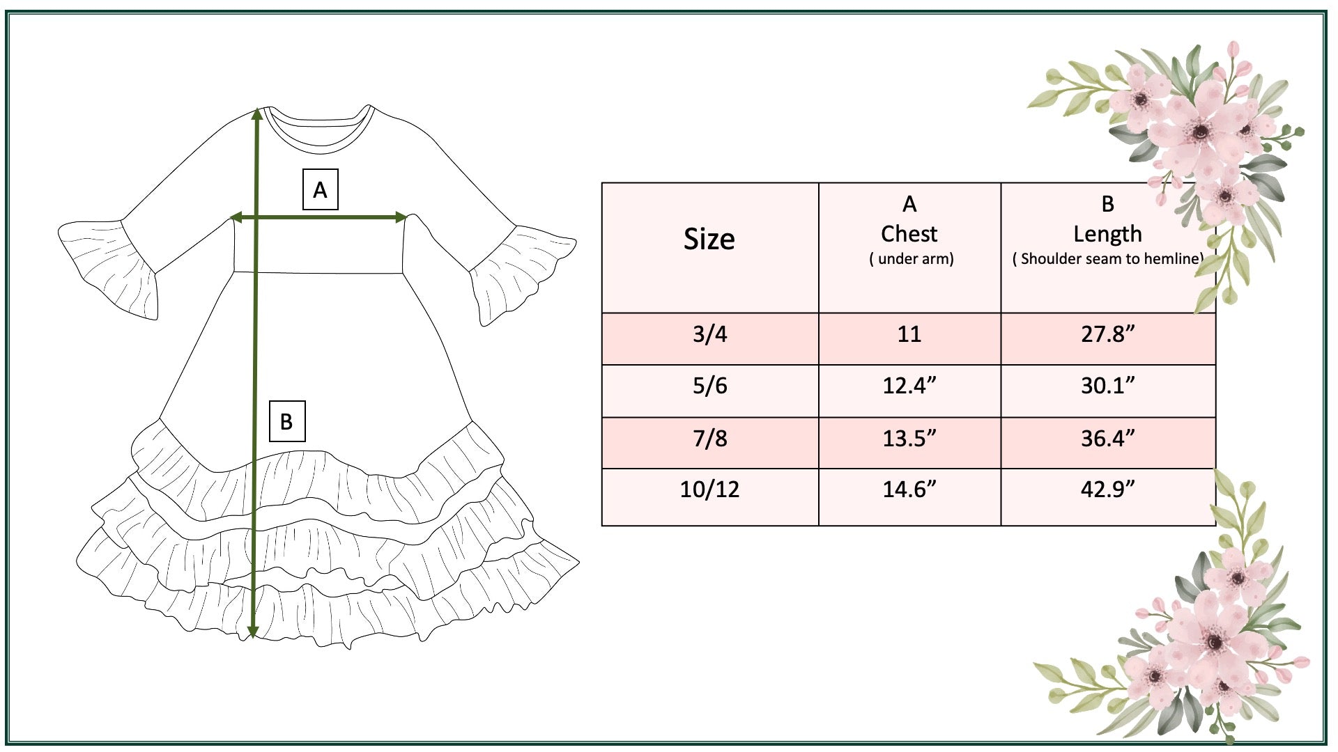 3 Ruffle Deep Purple Floral Dress