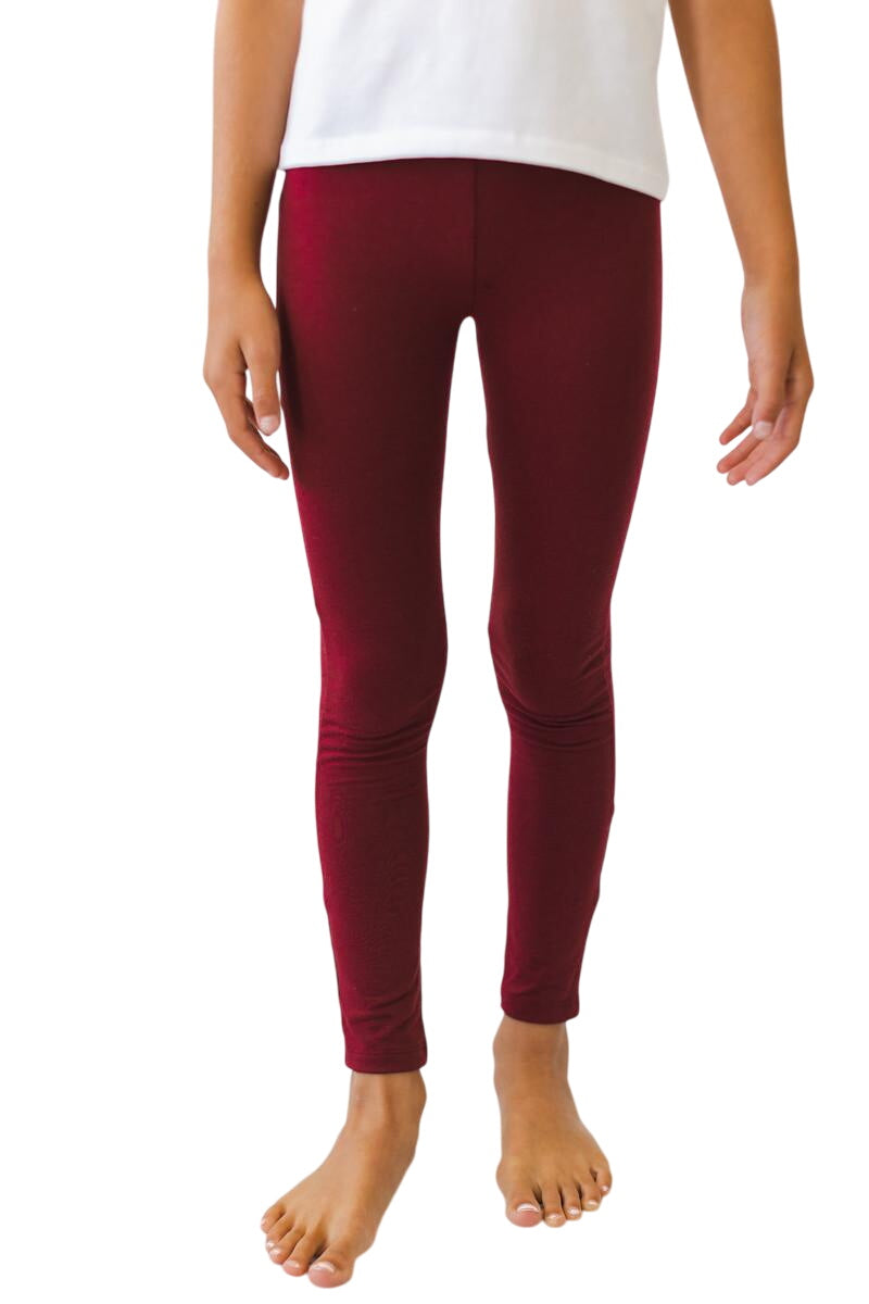 Burgundy Leggings