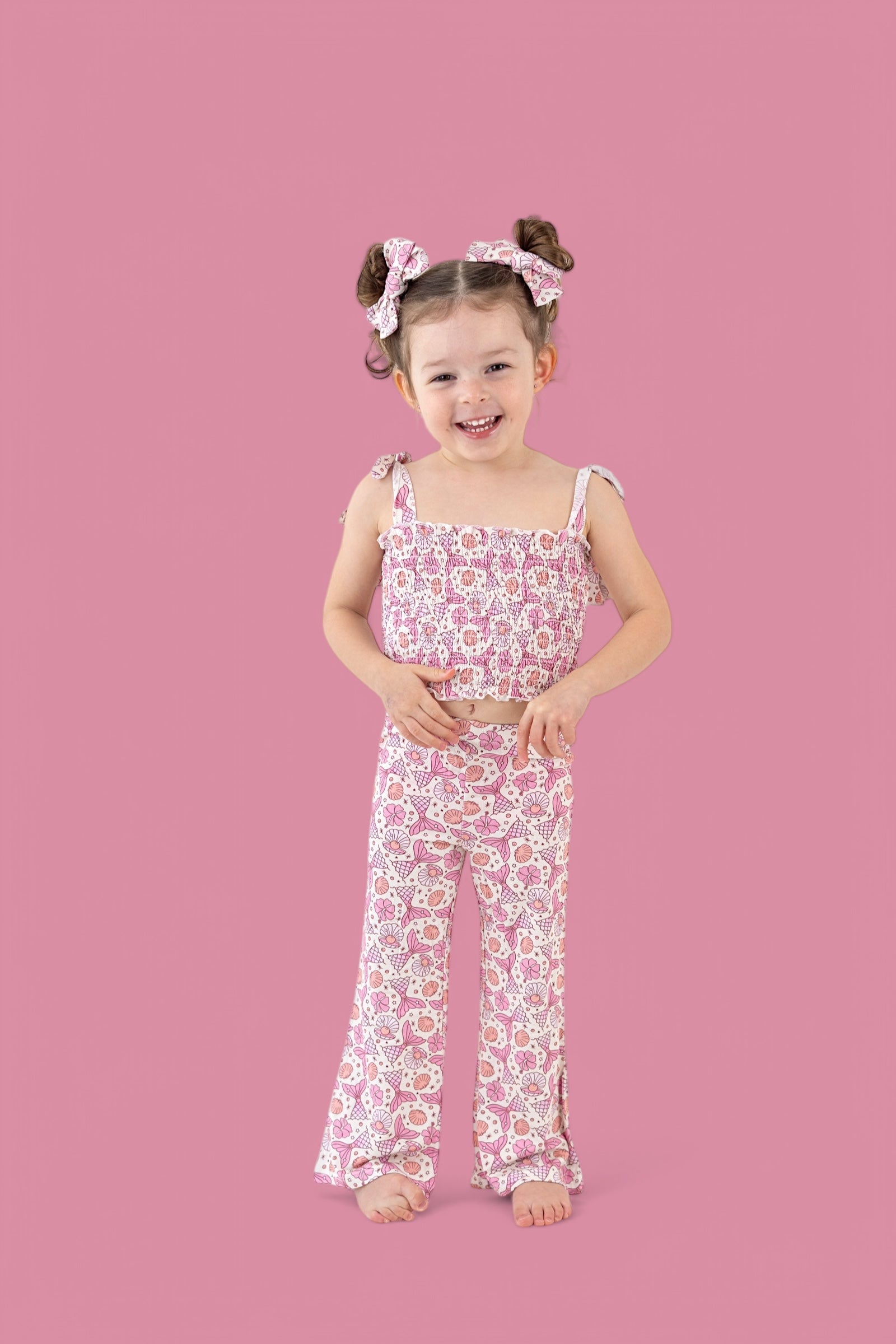 Magical Mermaid Dream Smocked Flare Set