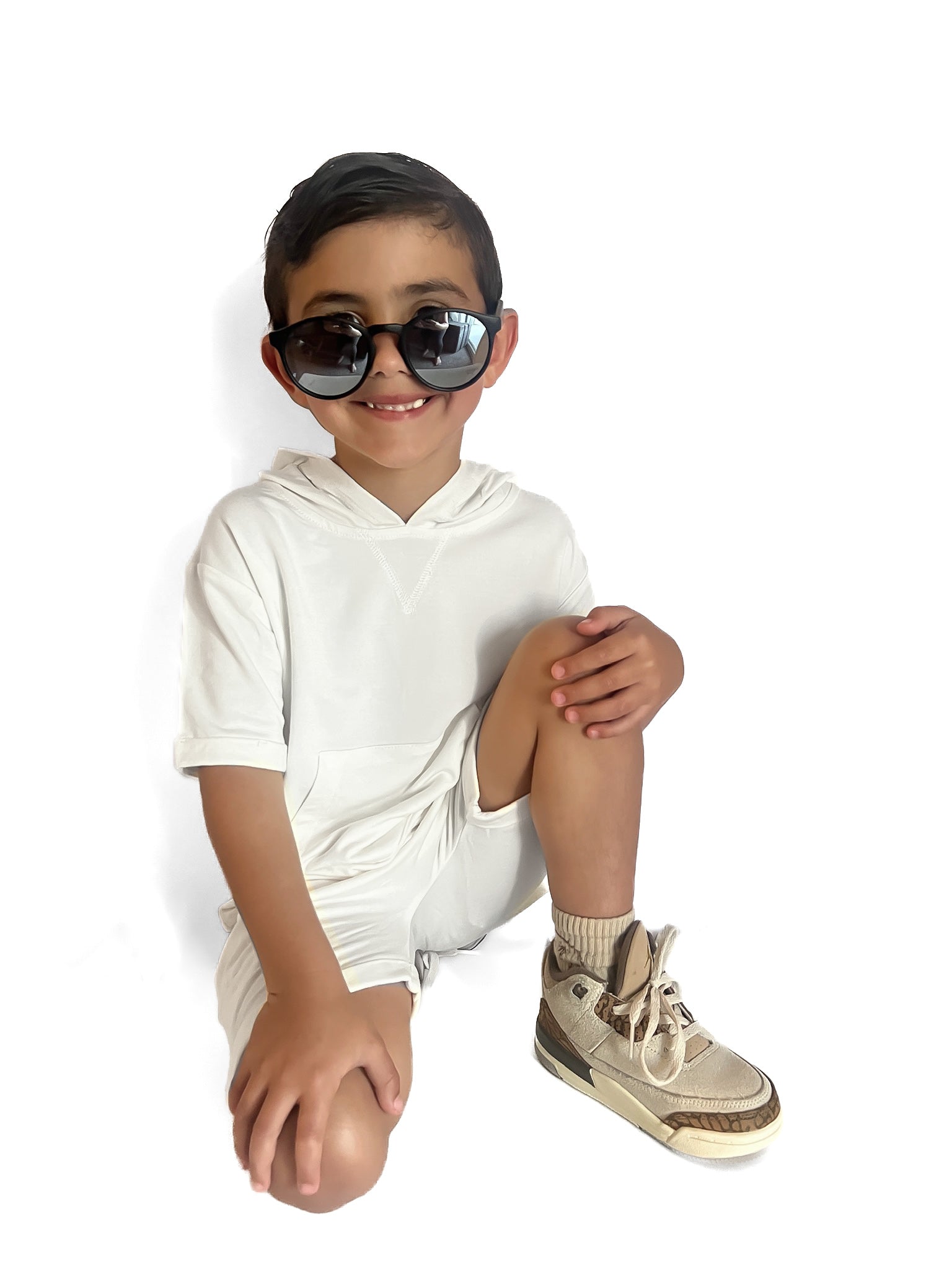 Bamboo Harem Shorts - Coconut