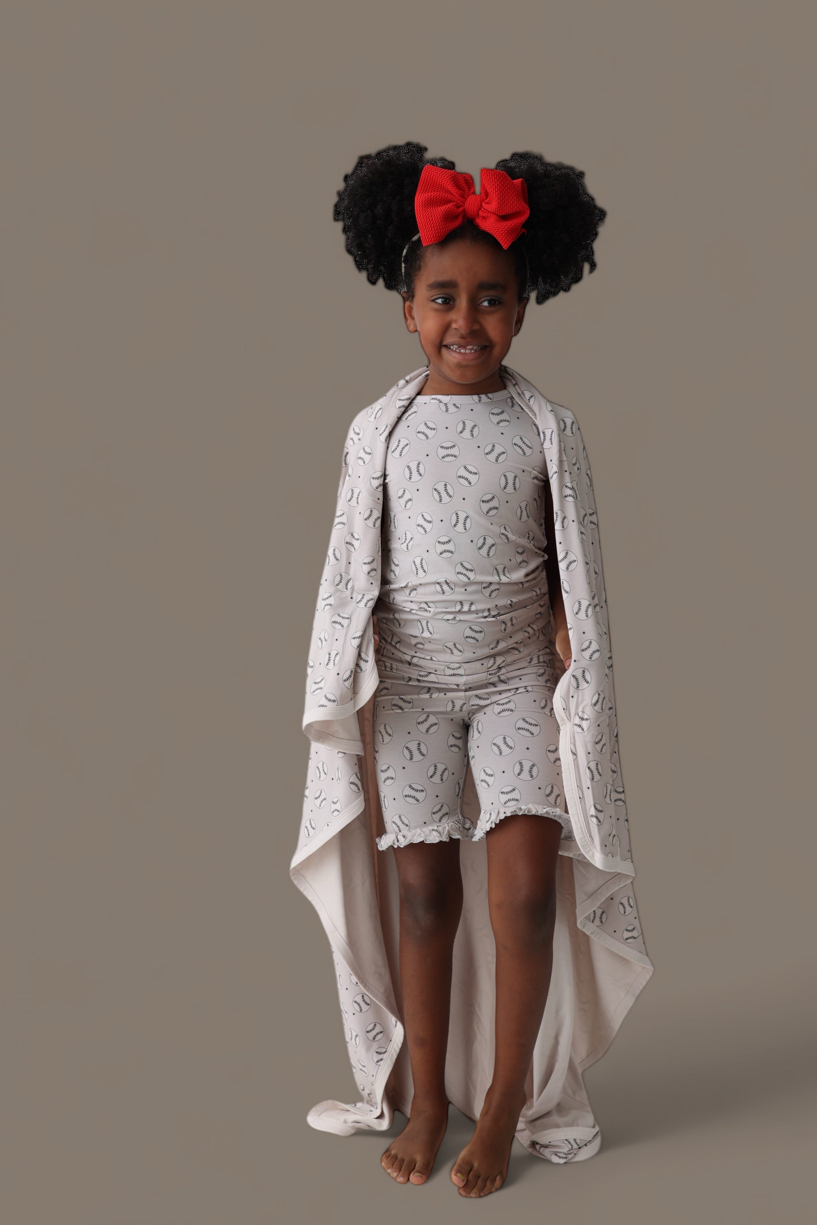 Exclusive Swing For The Stars Dream Ruffle Short Set