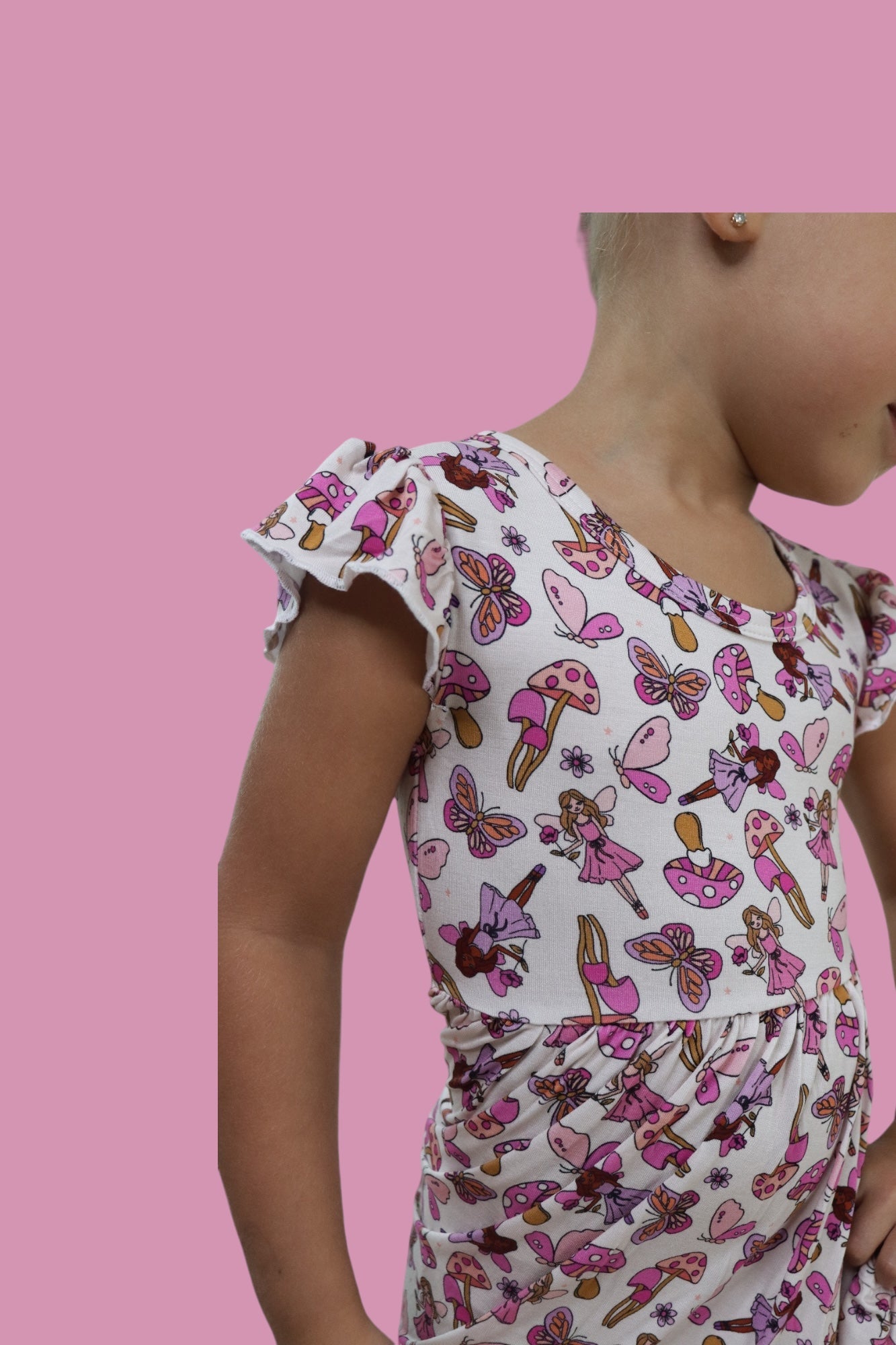 Exclusive Fairy Friends Dream Ruffle Dress