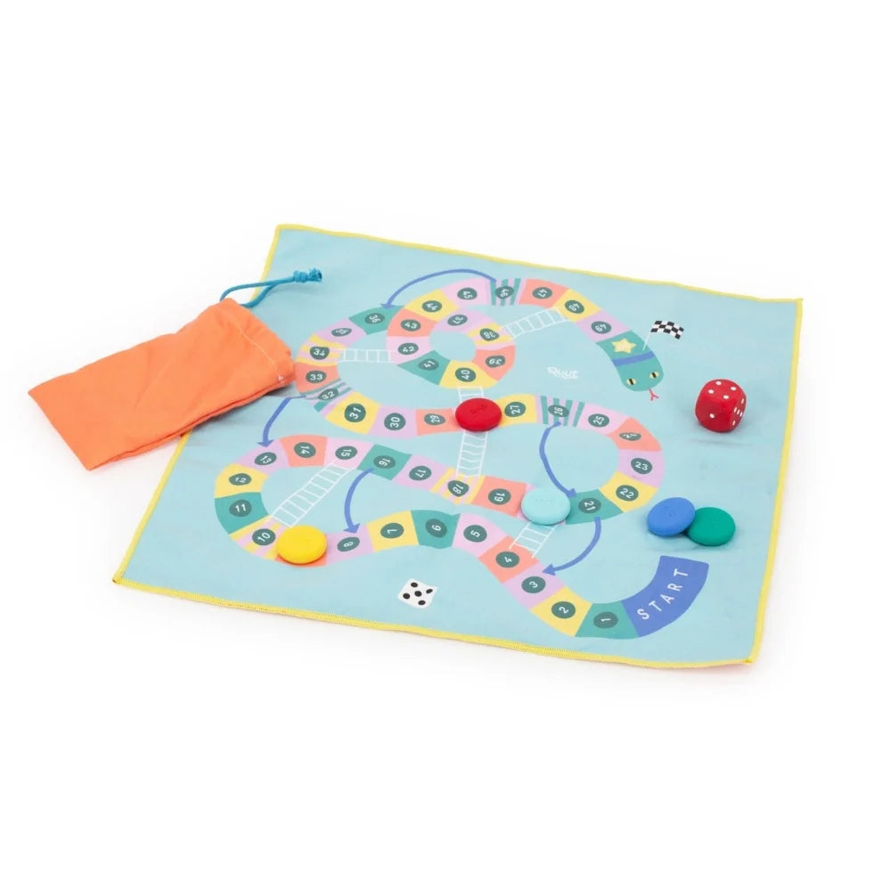 Quut Travel Games - Snakes & Ladders / Goose