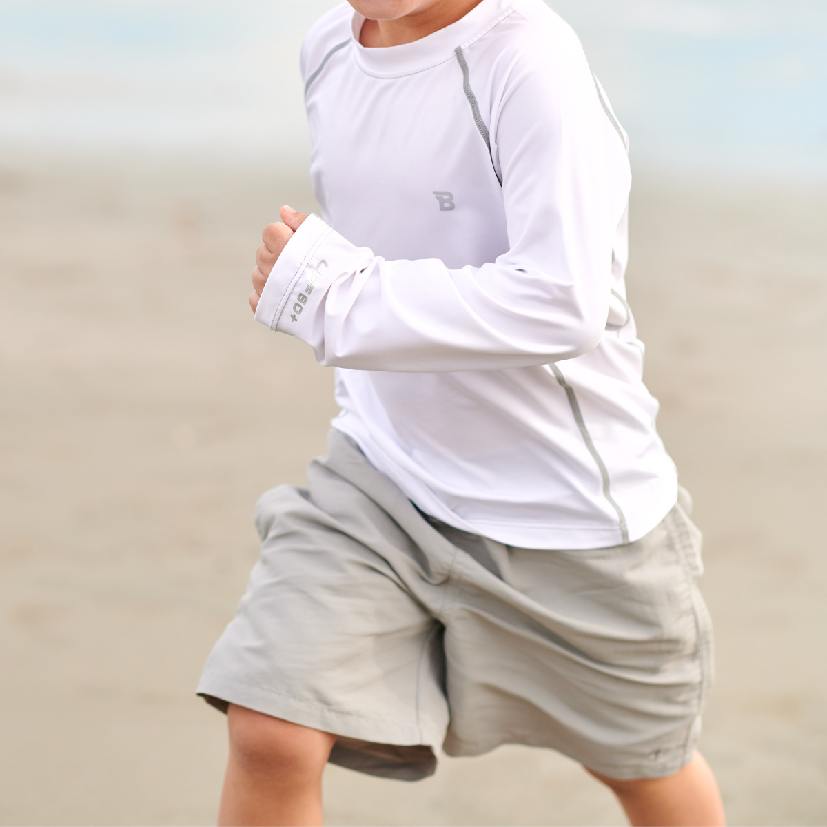 Upf 50+ Performance Short | Castaway Gray