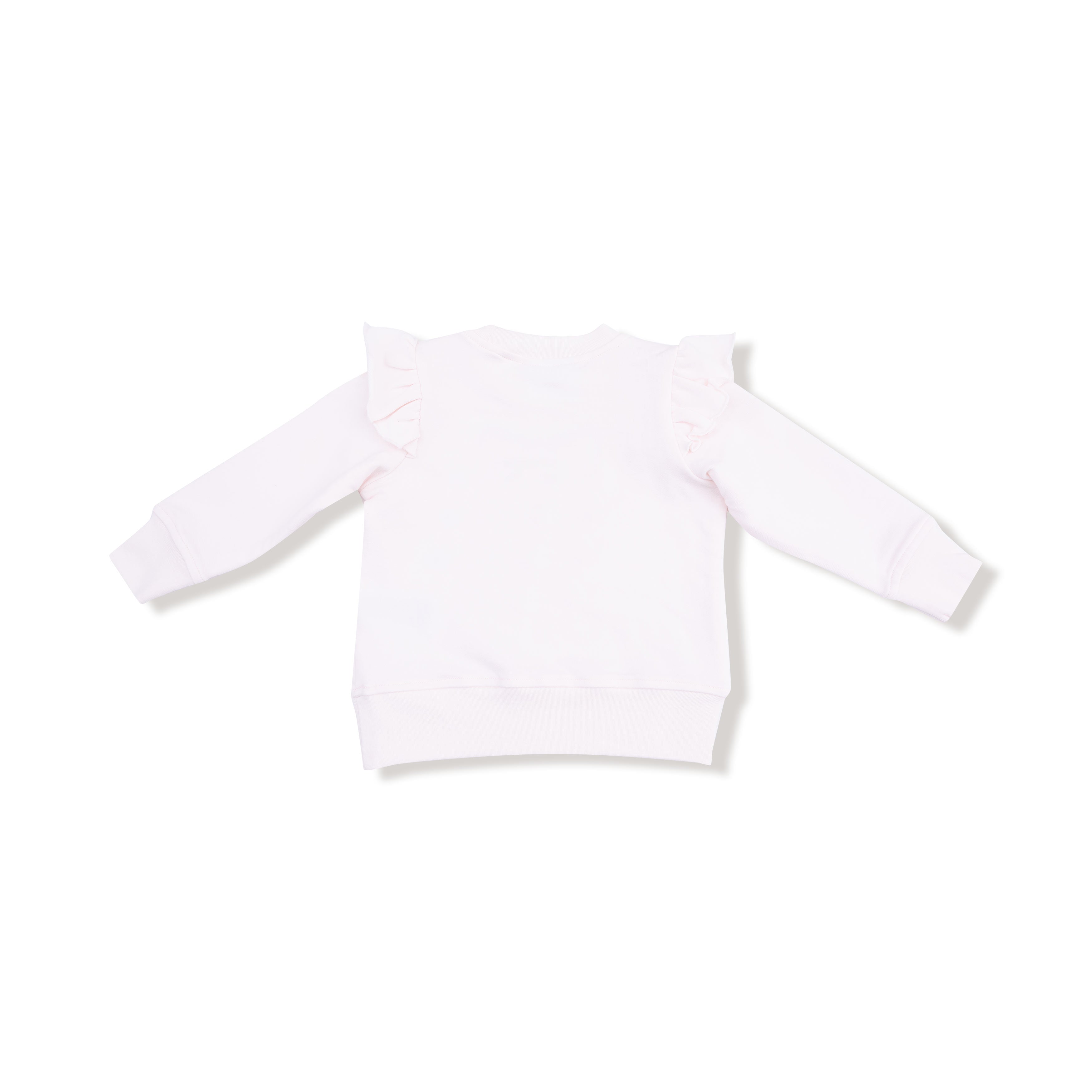 Bow Ruffle Sweatshirt