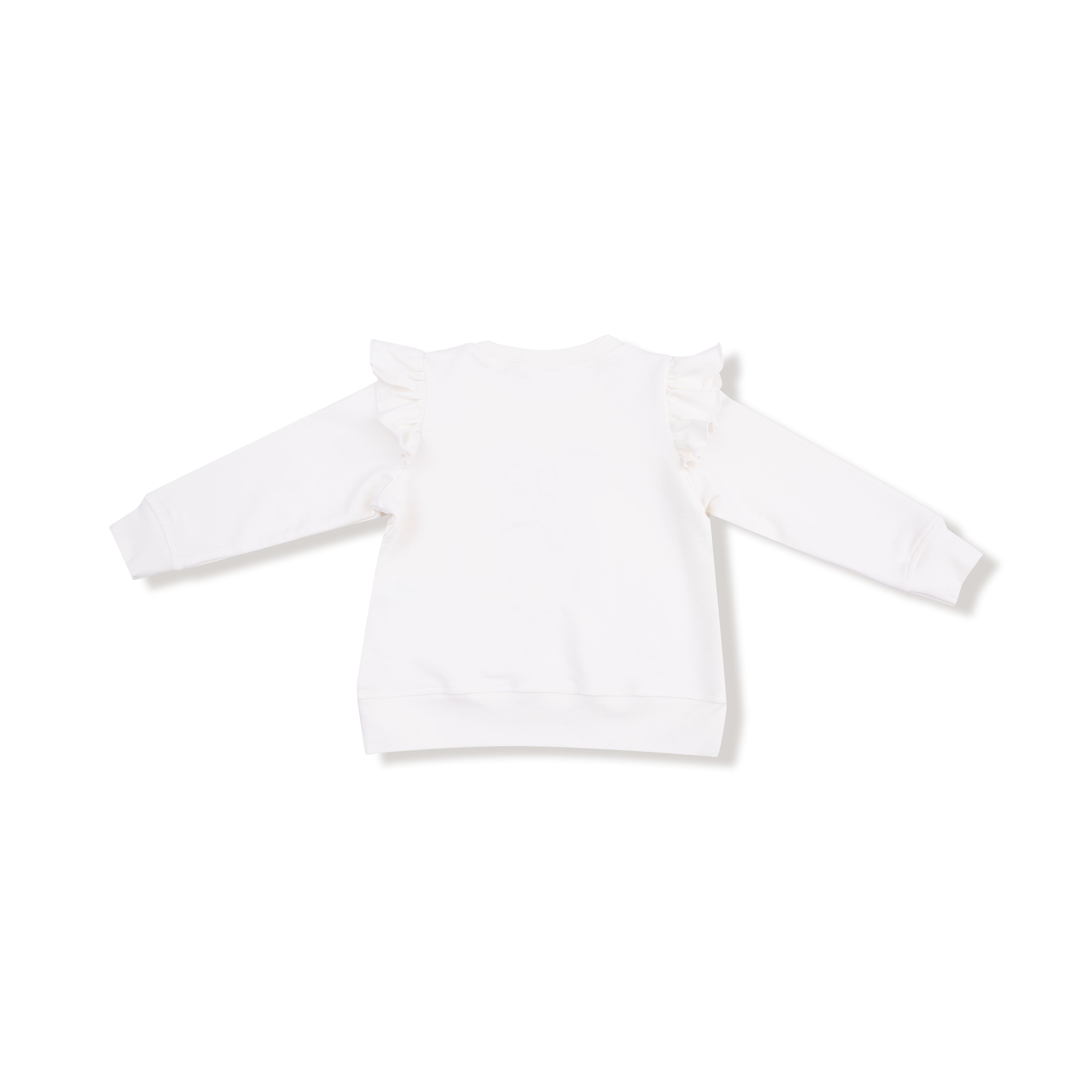 Ruffle Sweatshirt