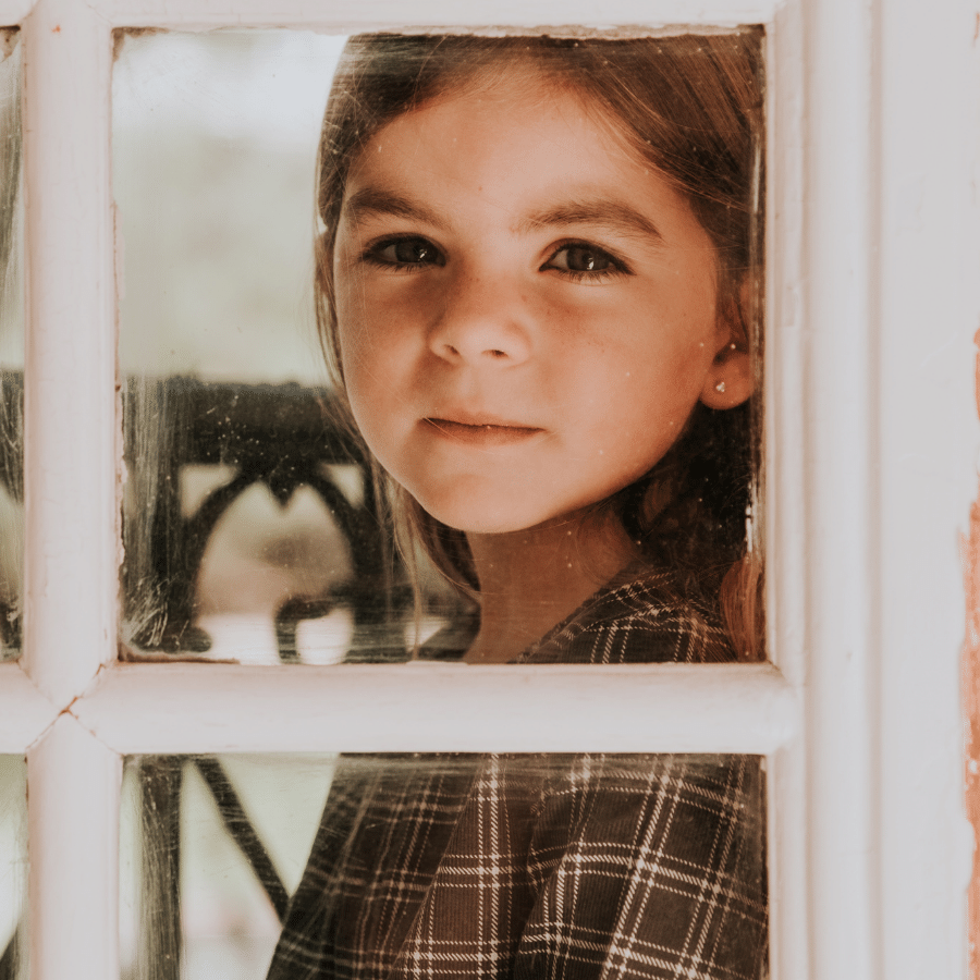 The Corduroy Tunic - Steel Check