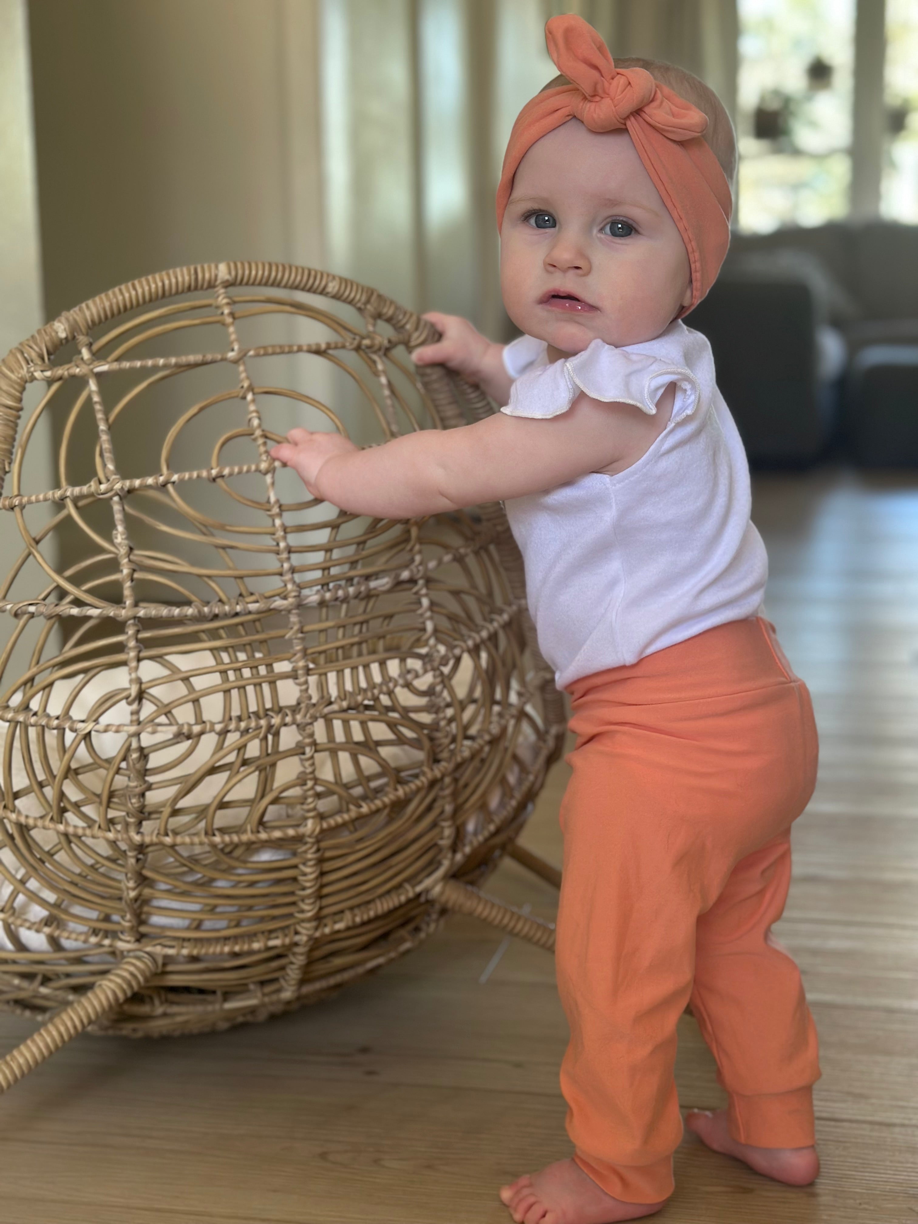 Peach • Infant/toddler Joggers