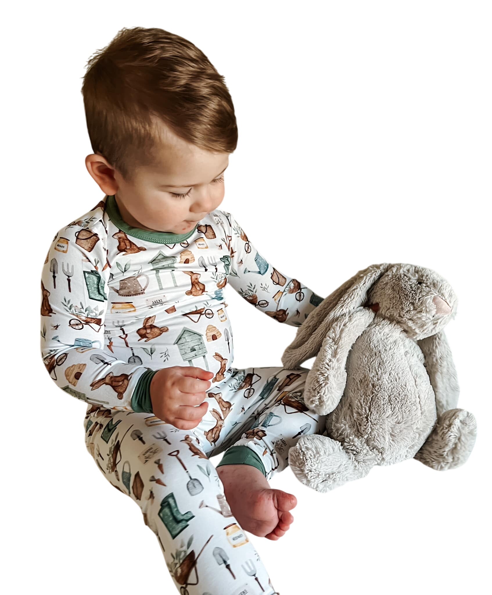 Cottontail Garden 2pc Bamboo Pajama Set