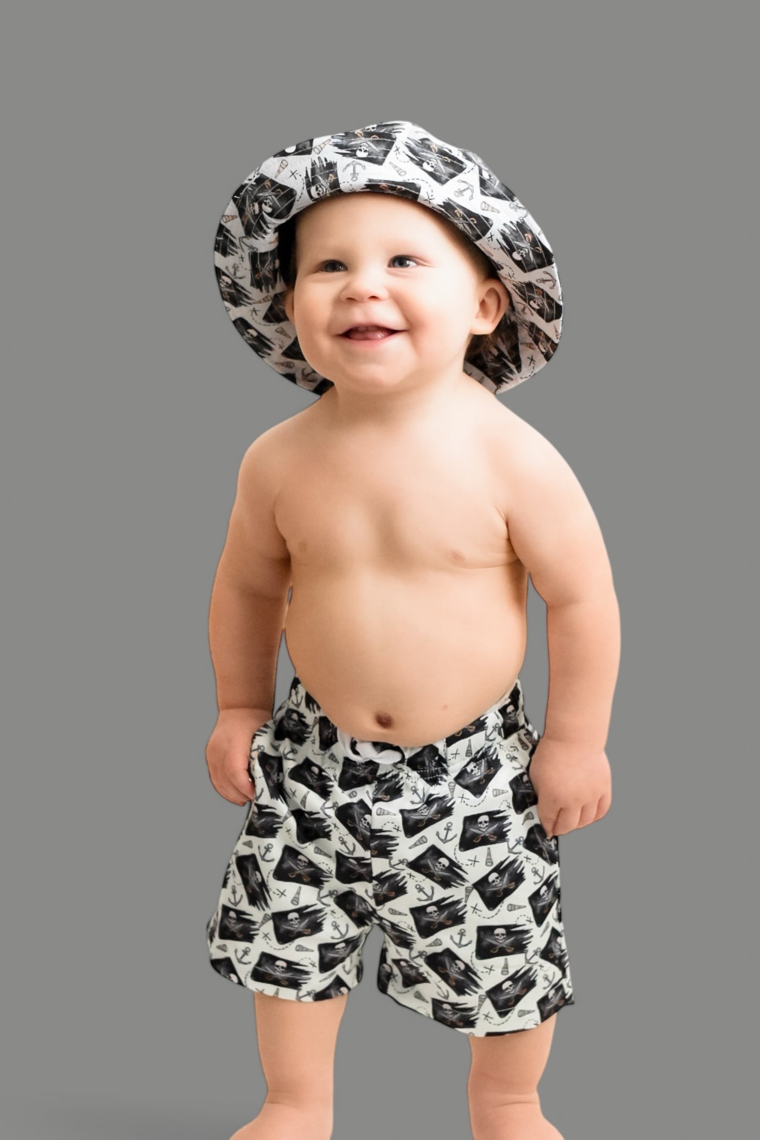 Pirate Crew Boy's Dream Swim Trunks