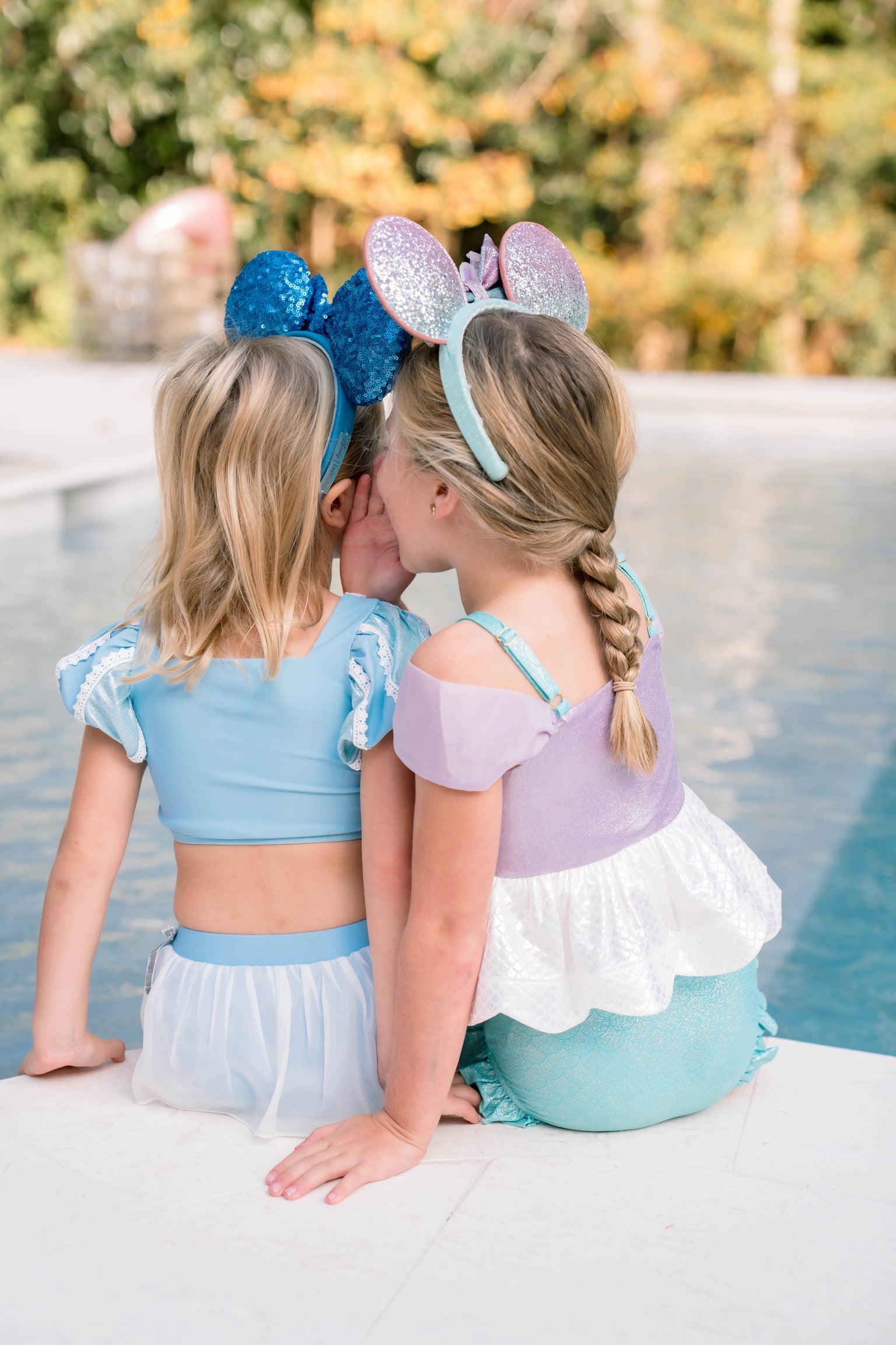 Glass Slipper Puff Sleeve Bikini