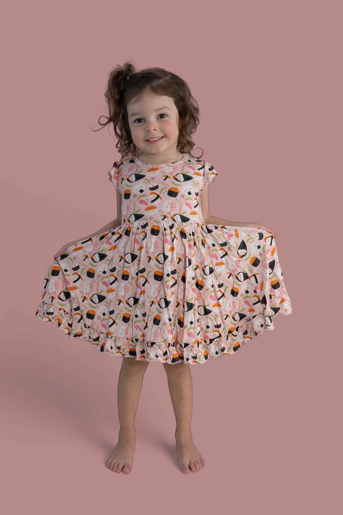 Sweet Pea Sushi Dream Ruffle Dress