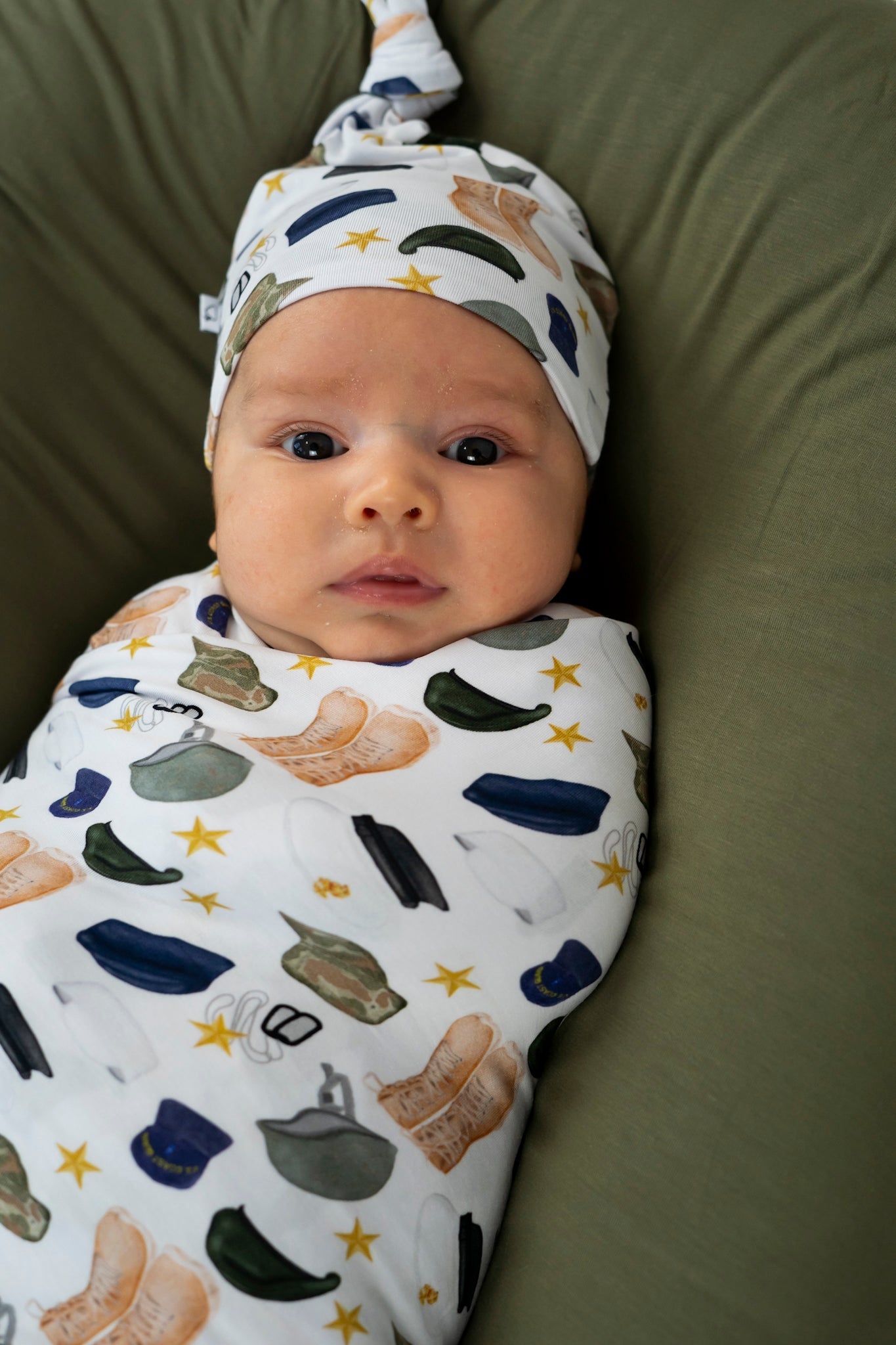 Thank You For Your Service Dream Swaddle & Beanie