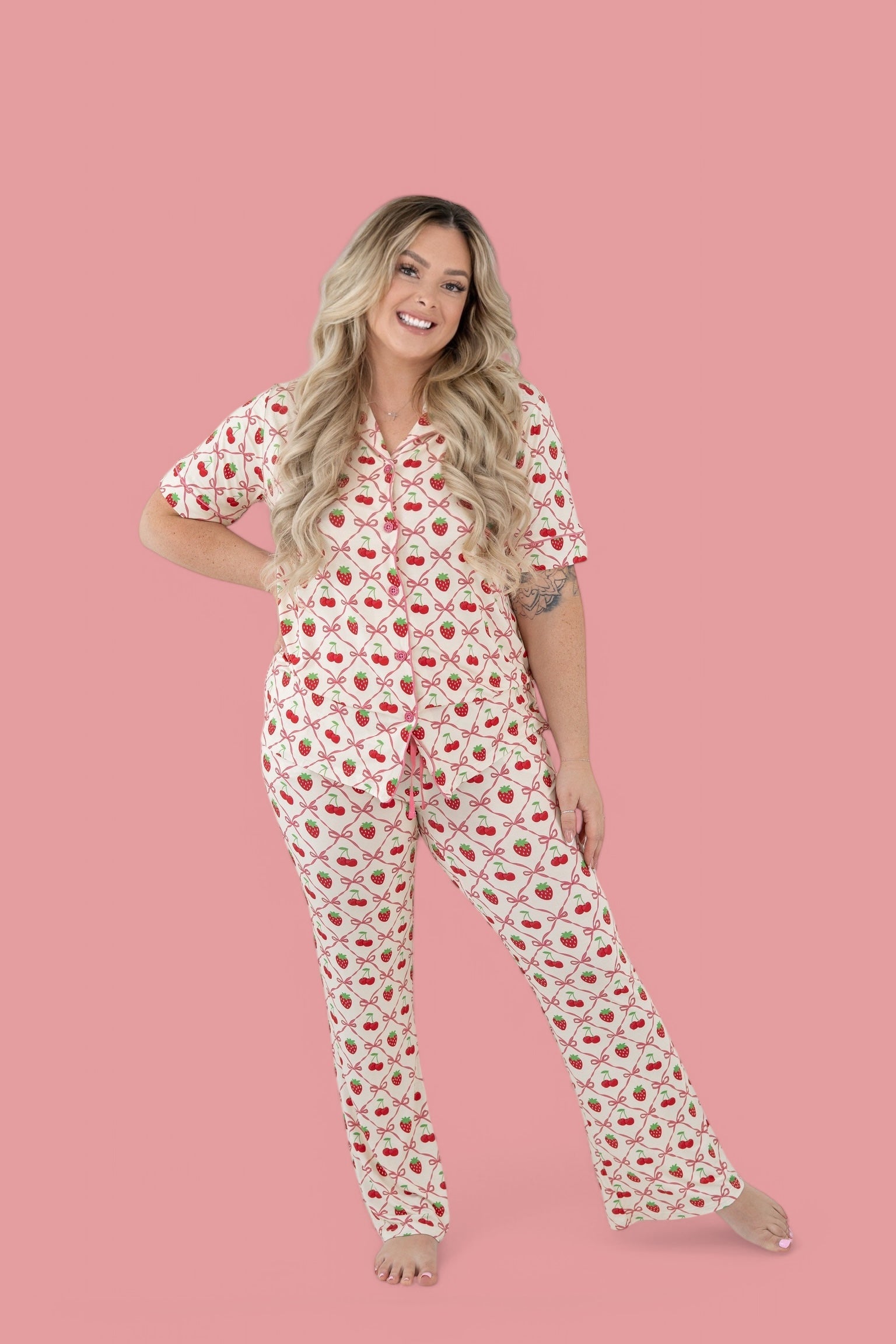 Cherry Bow Berry Women's Dream Set