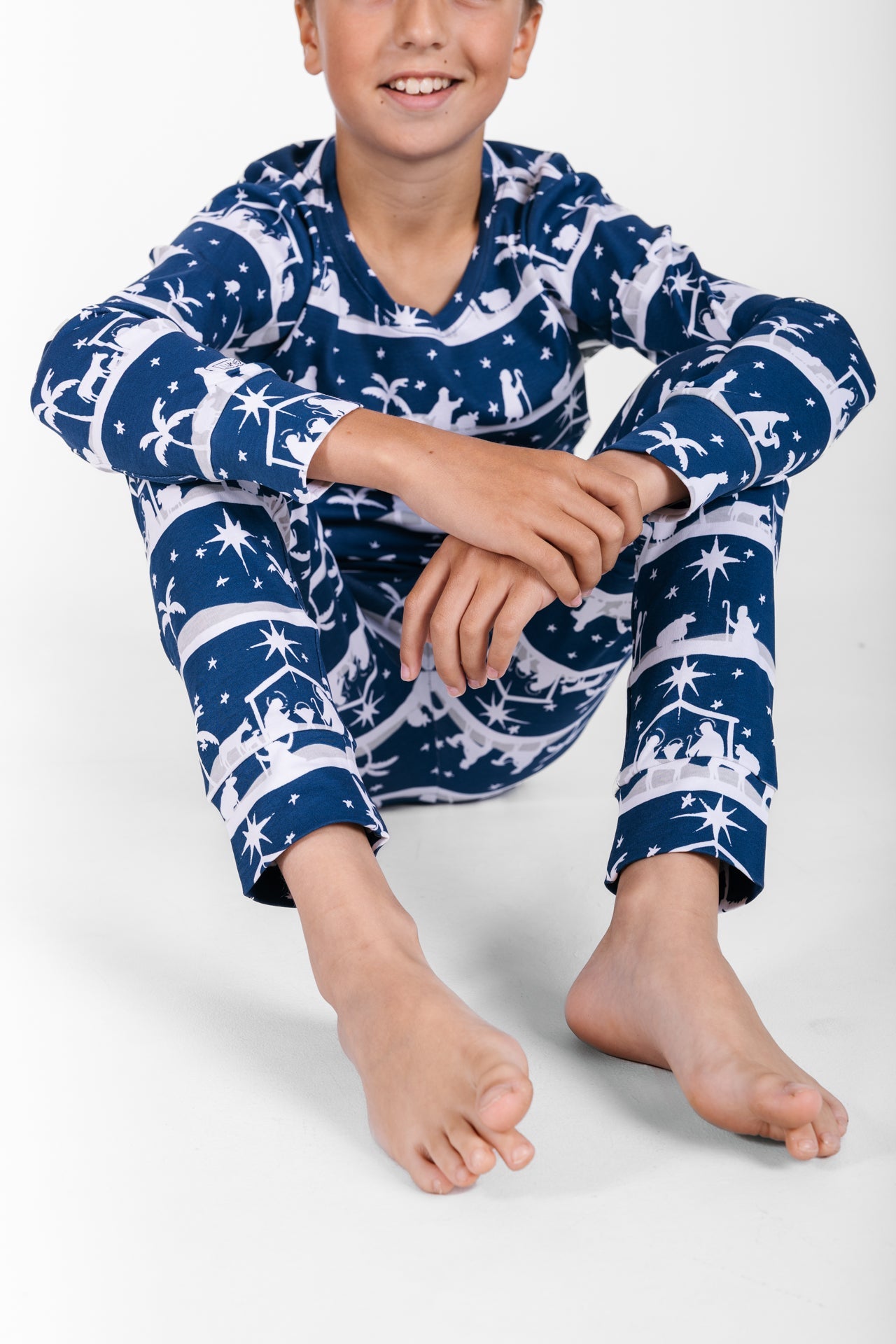 Starry Night Pj Long Sleeve Set Cotton