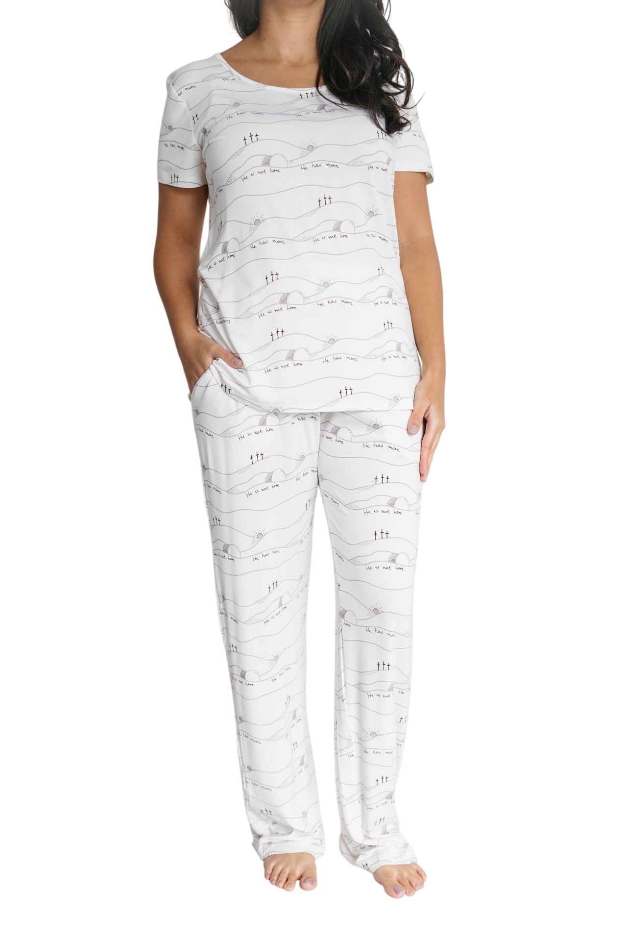 Early Sunday Morning Women's Pj Set Bamboo