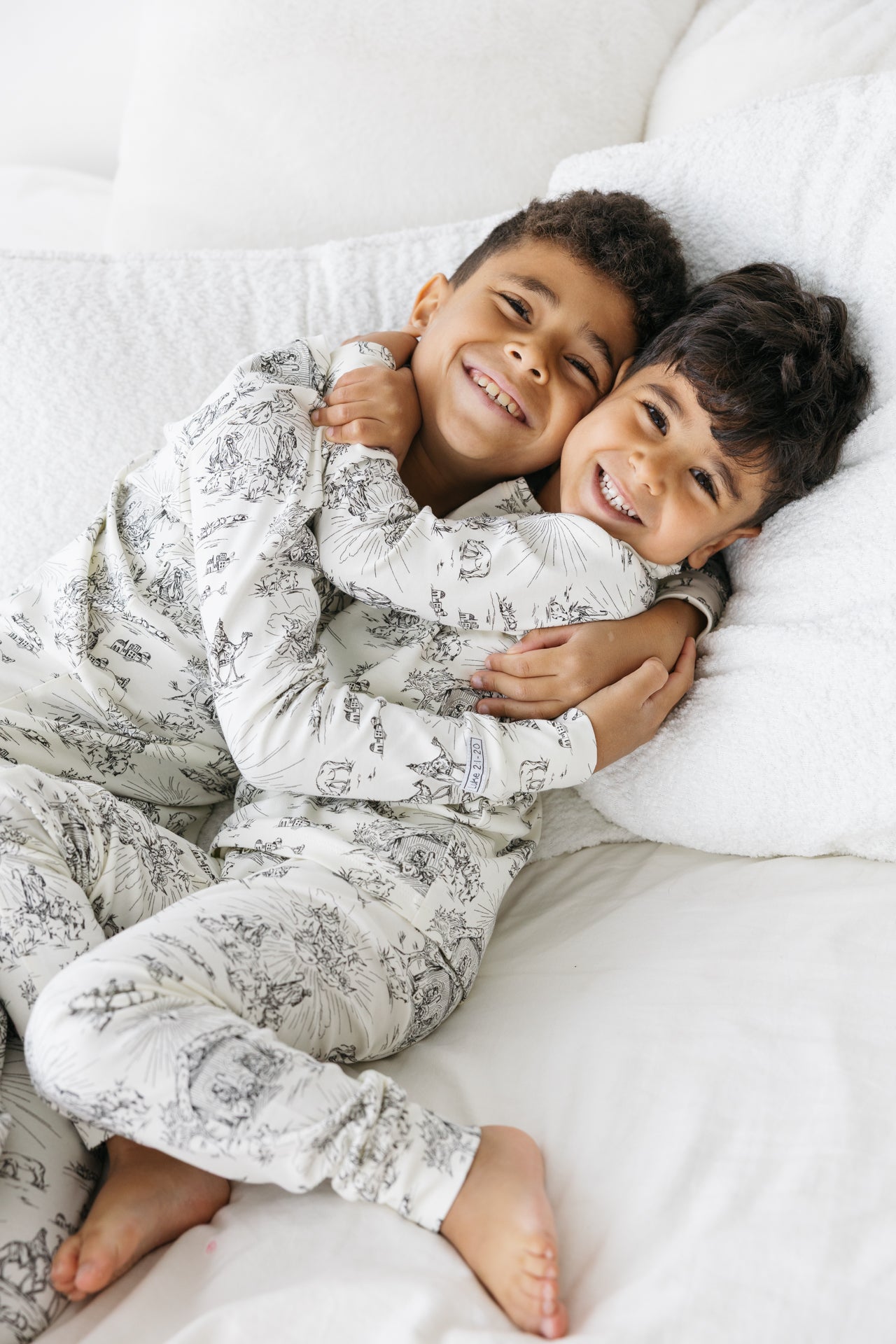 O Little Town Of Bethlehem Long Sleeve Pj Set Cotton