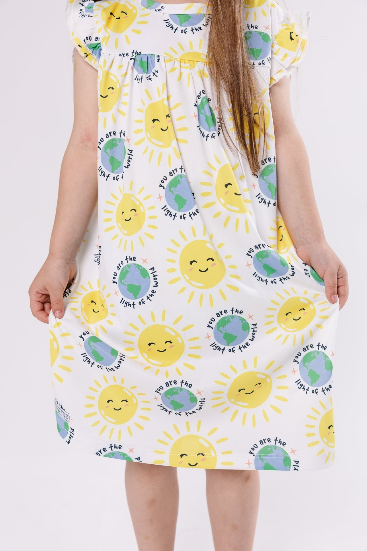 Light Of The World Pj Girls Nightgown Polyester