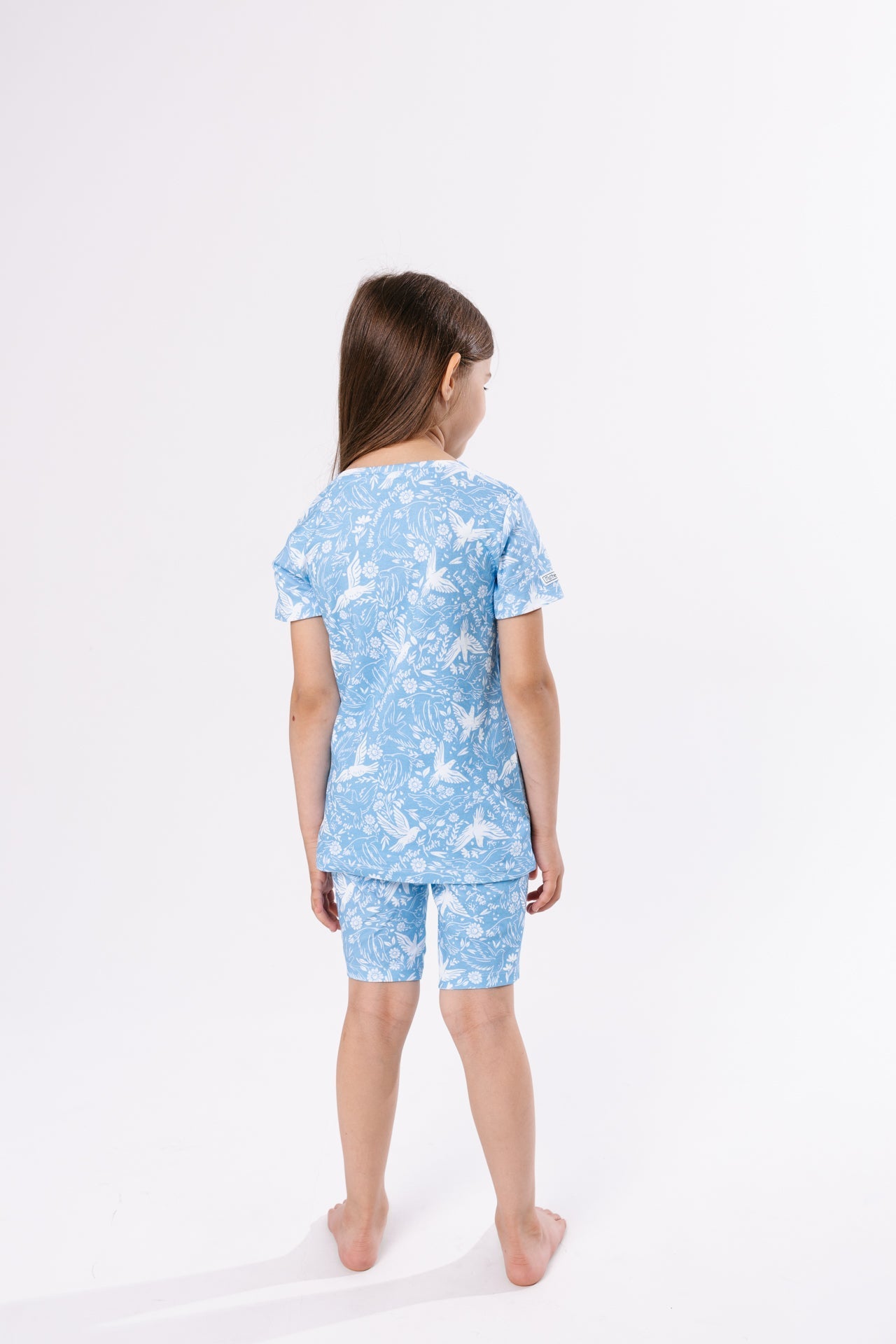 Birds Of The Air Shorts Set Cotton
