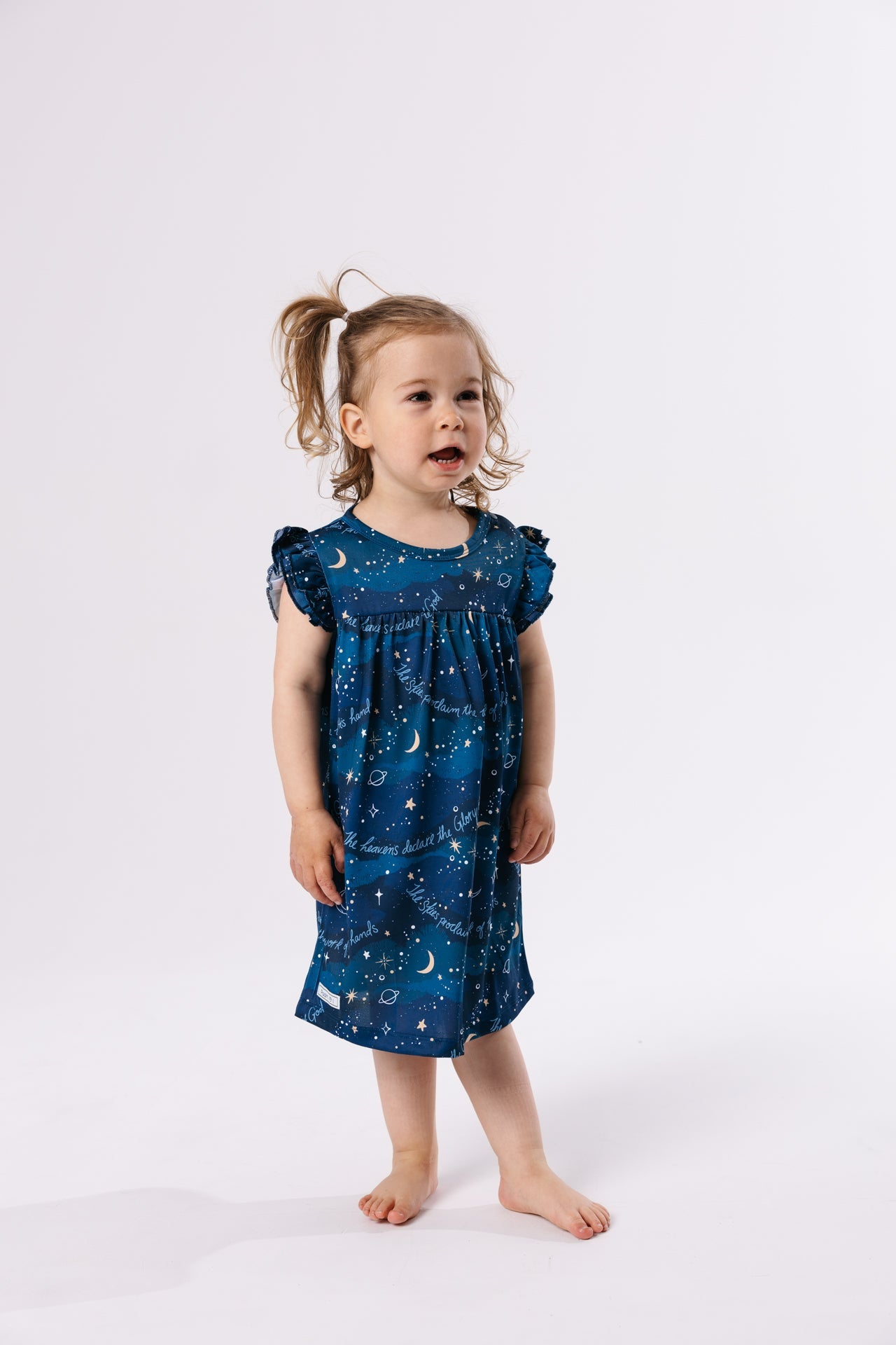 Work Of His Hands Pj Girls Nightgown Polyester