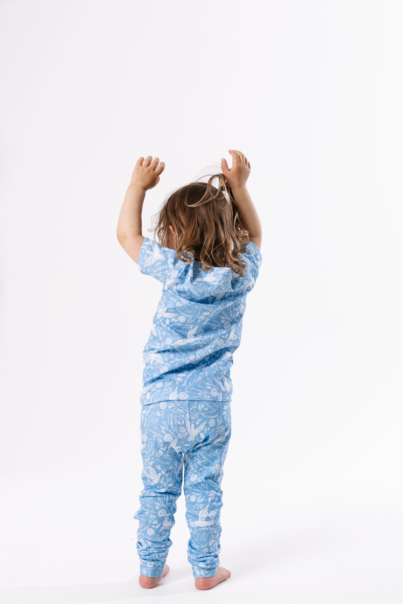 Birds Of The Air Short Sleeve Set Cotton