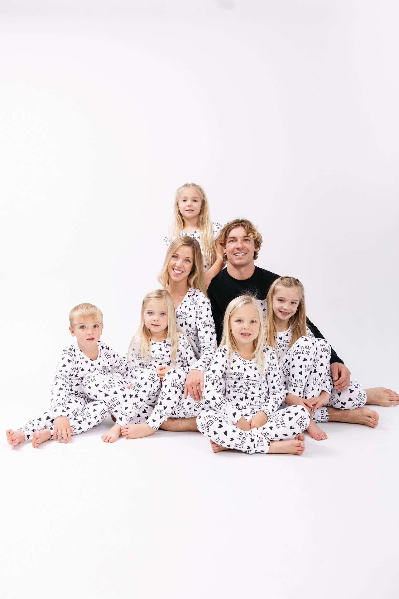 He First Loved Us Women's Pj Set Cotton