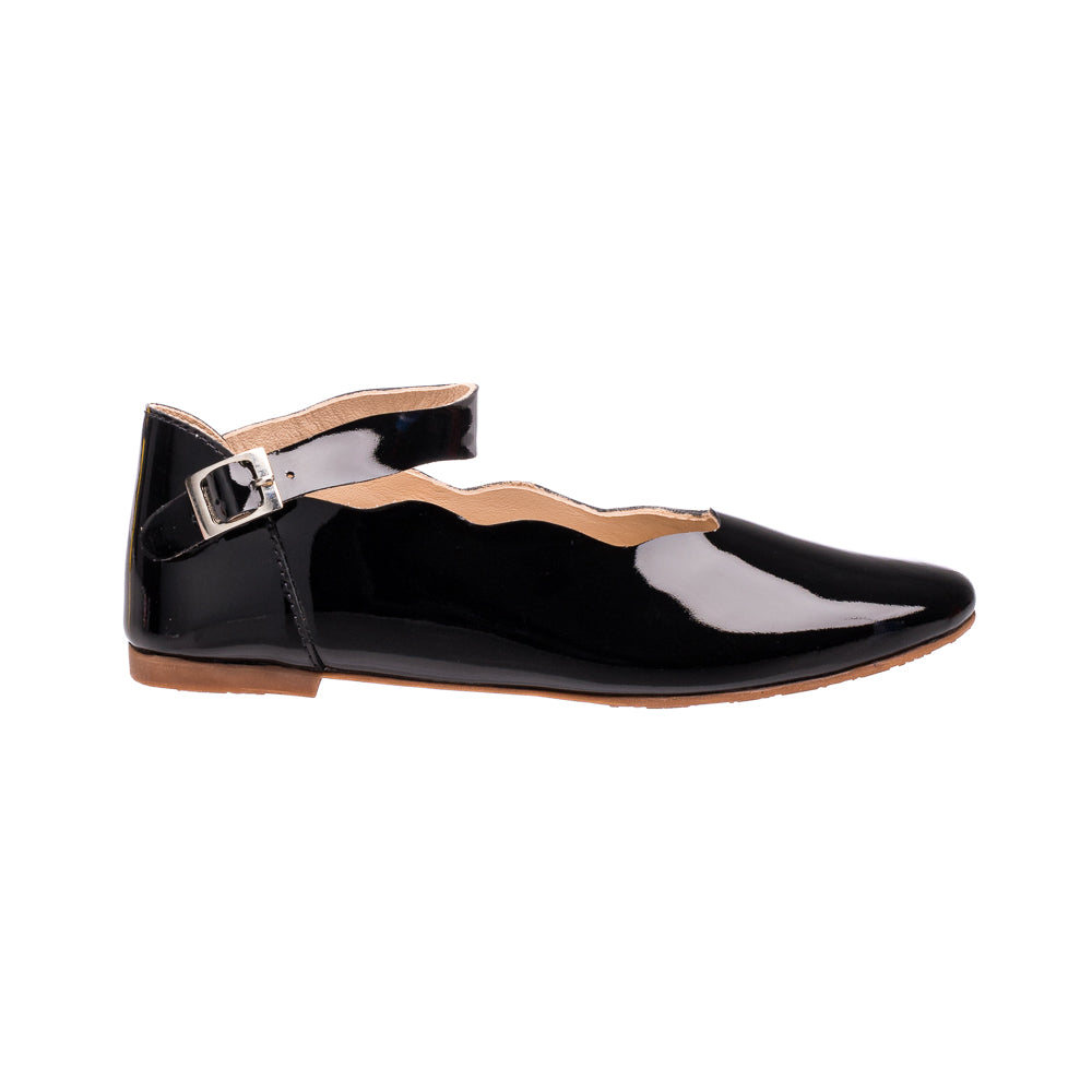 Ondina Flats Patent Black