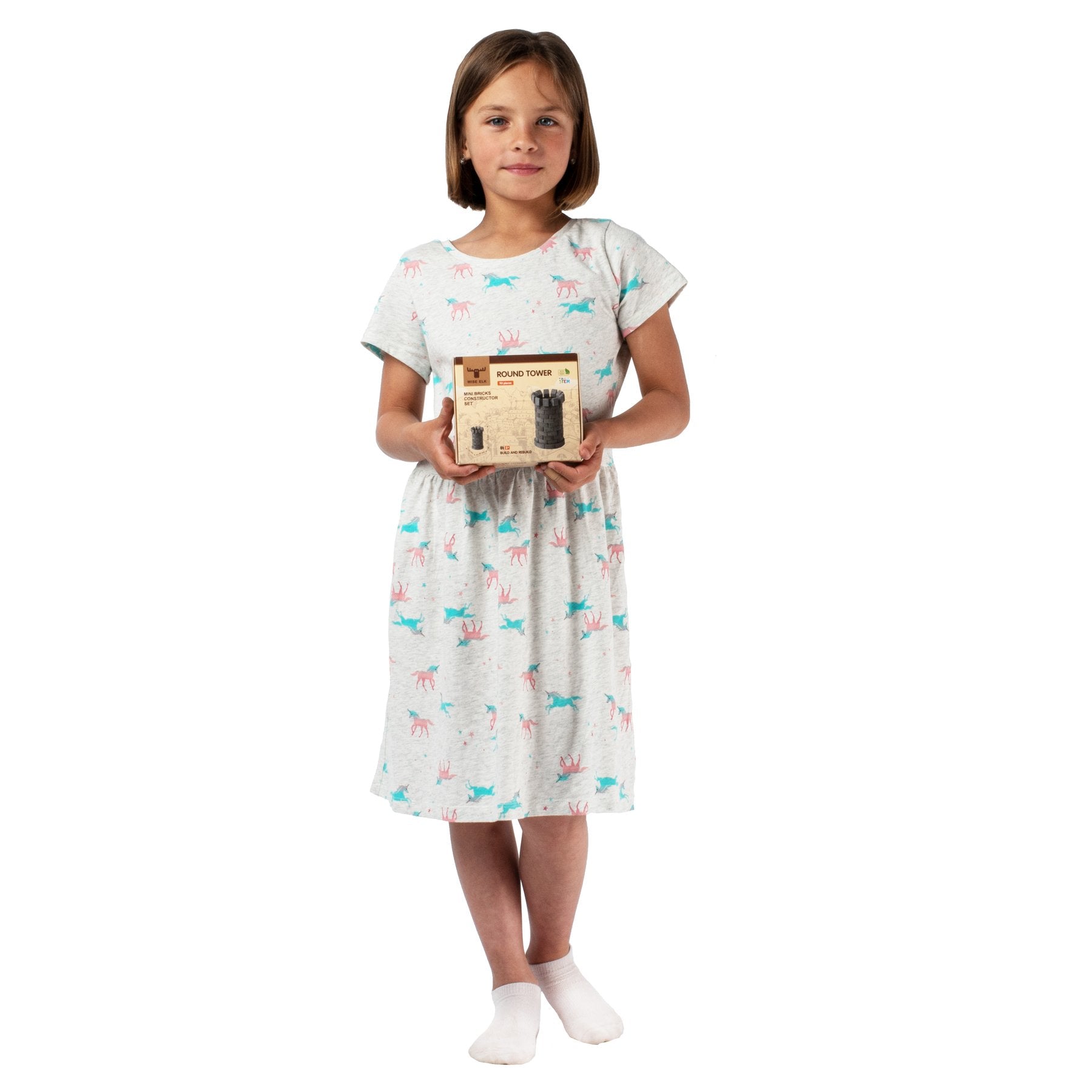 Wise Elk™ Round Tower | 90 pcs. by Wise Elk