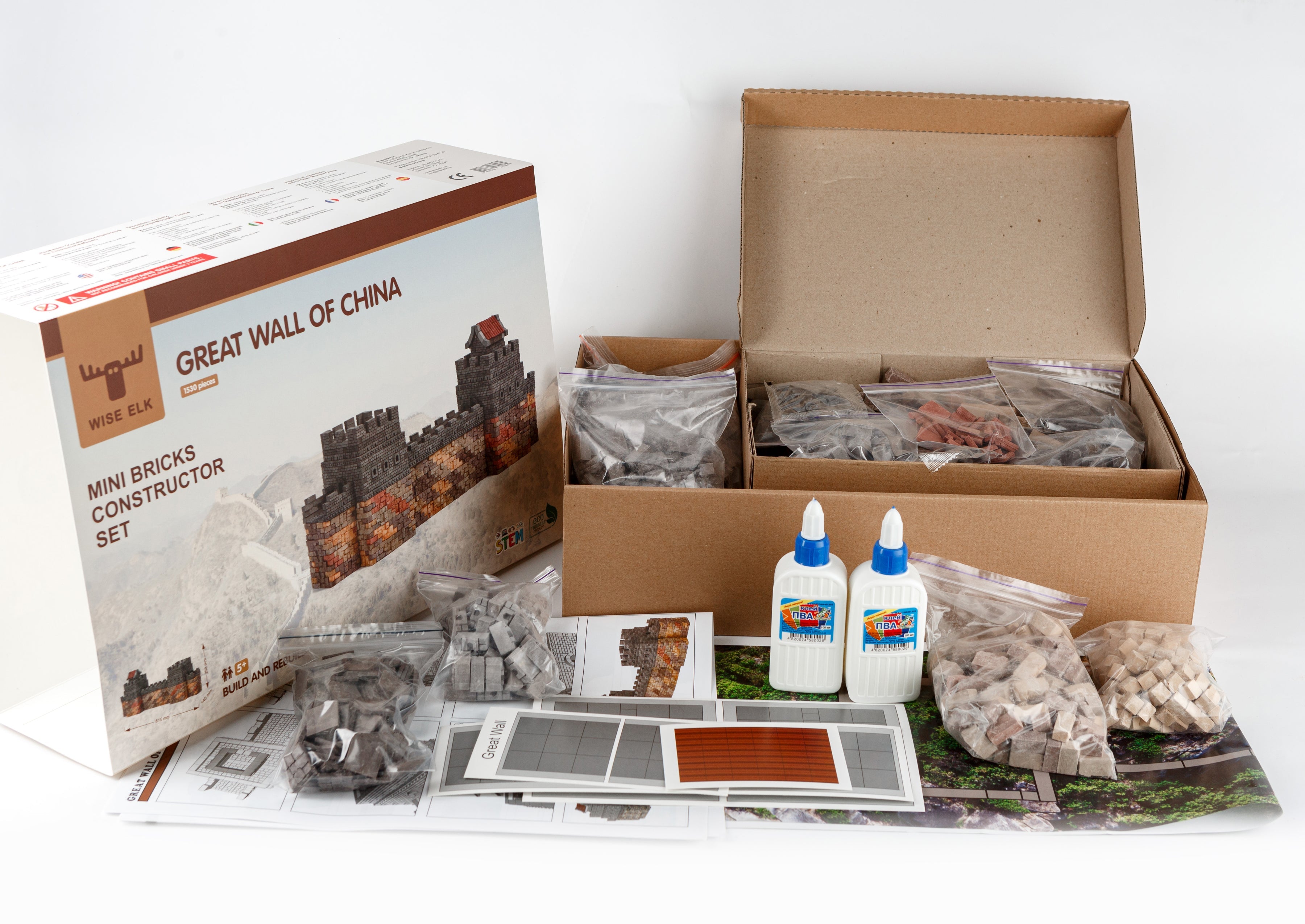 Wise Elk™ Great Wall of China | 1530 pcs. by Wise Elk