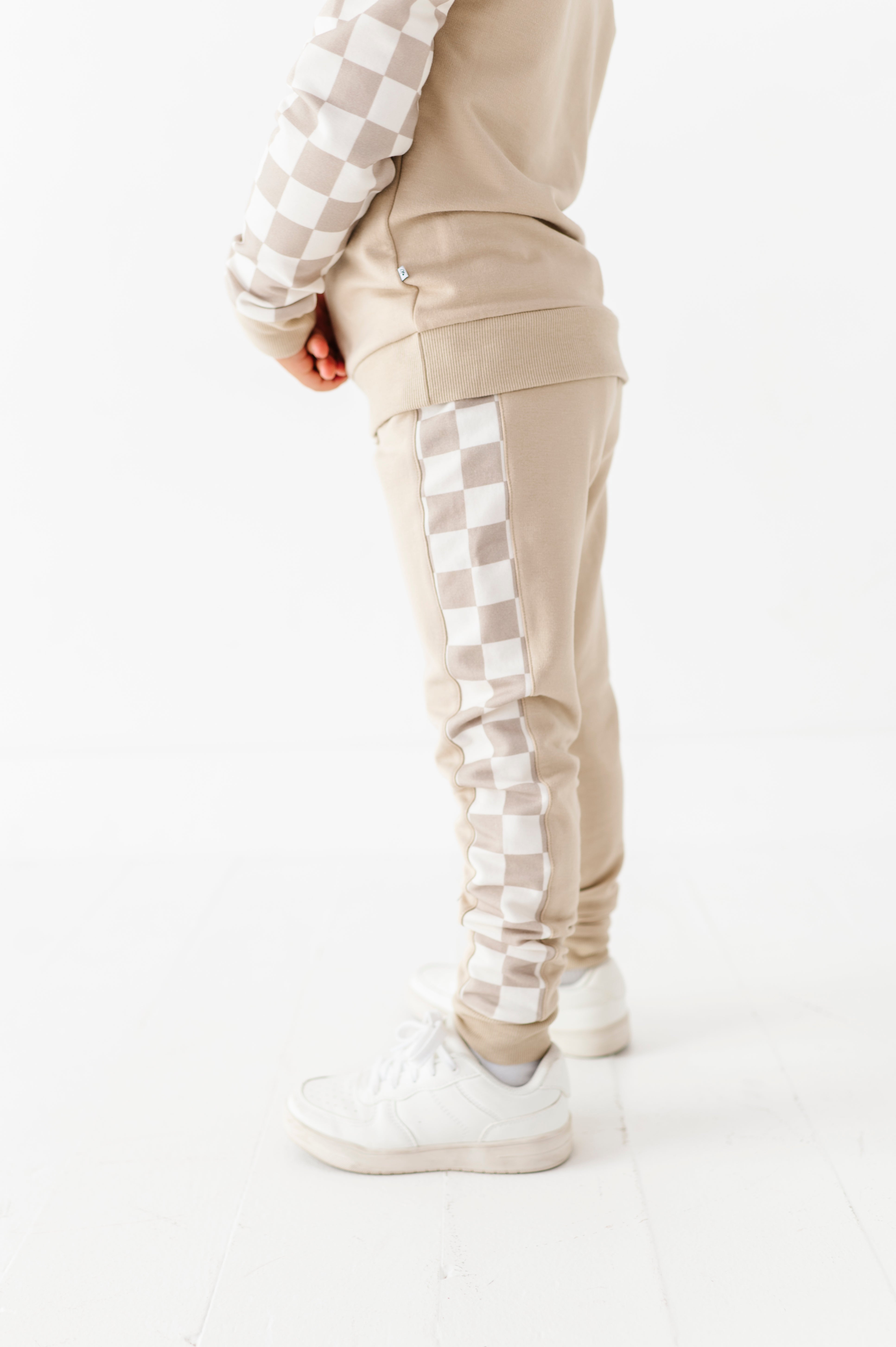 Oat Check Jogger Set