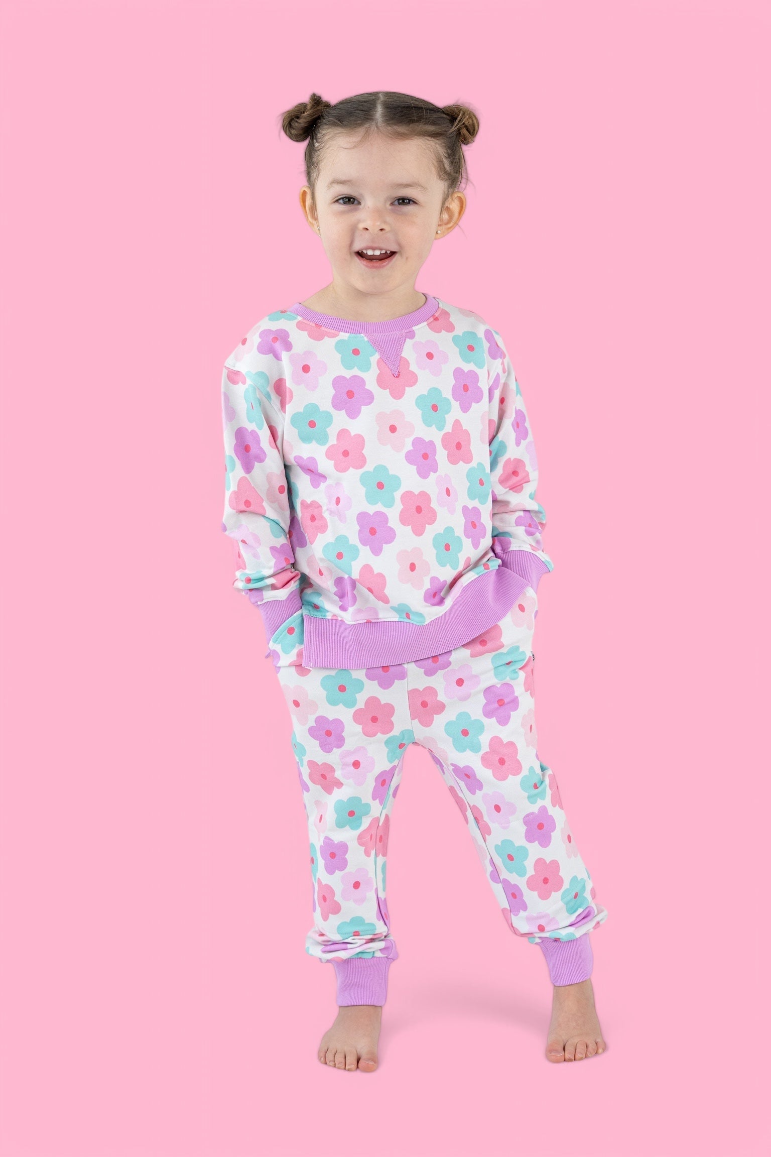 Violet Fields Dream Pullover