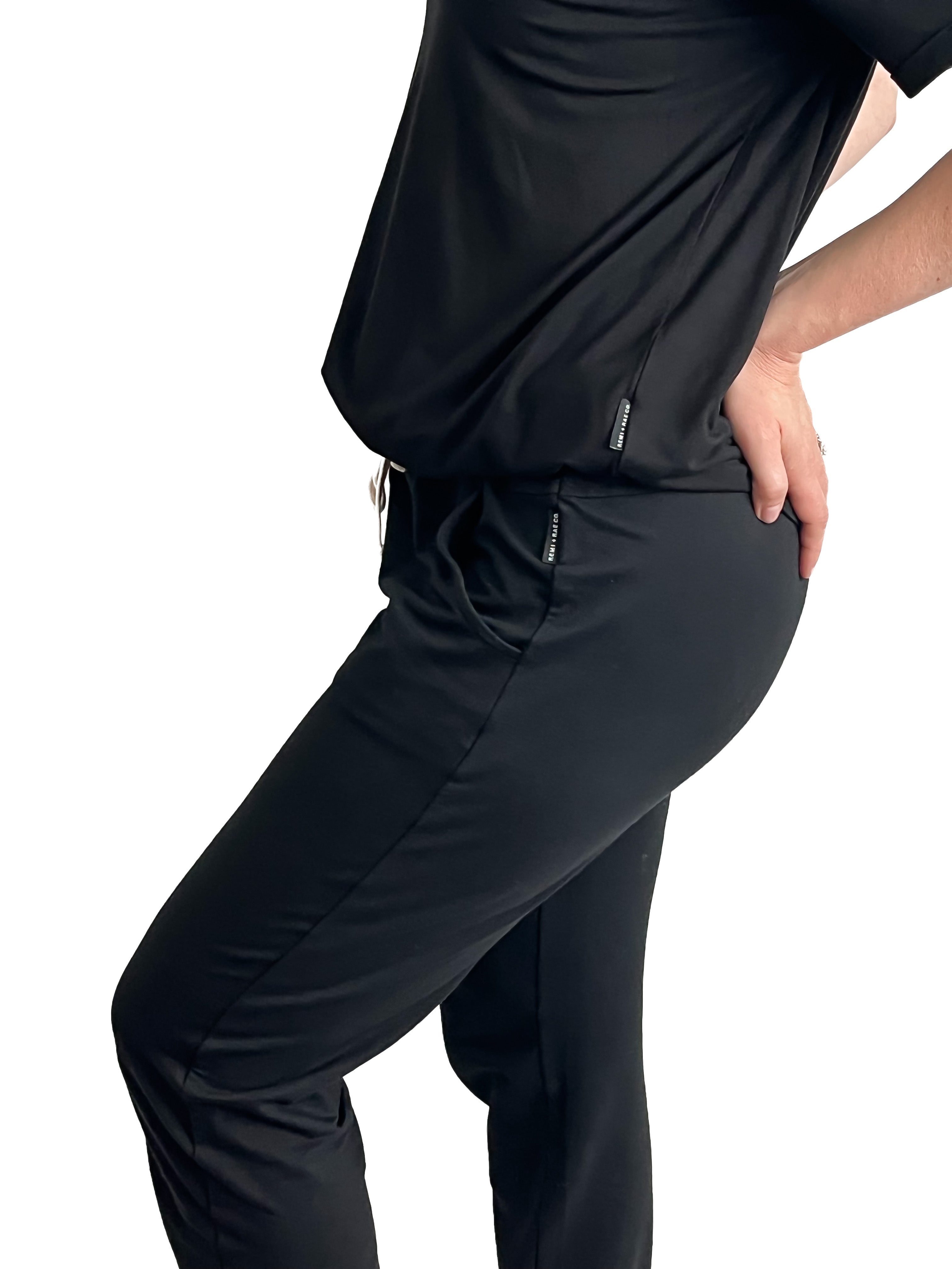 Adult - Bamboo Basic Tee - Black