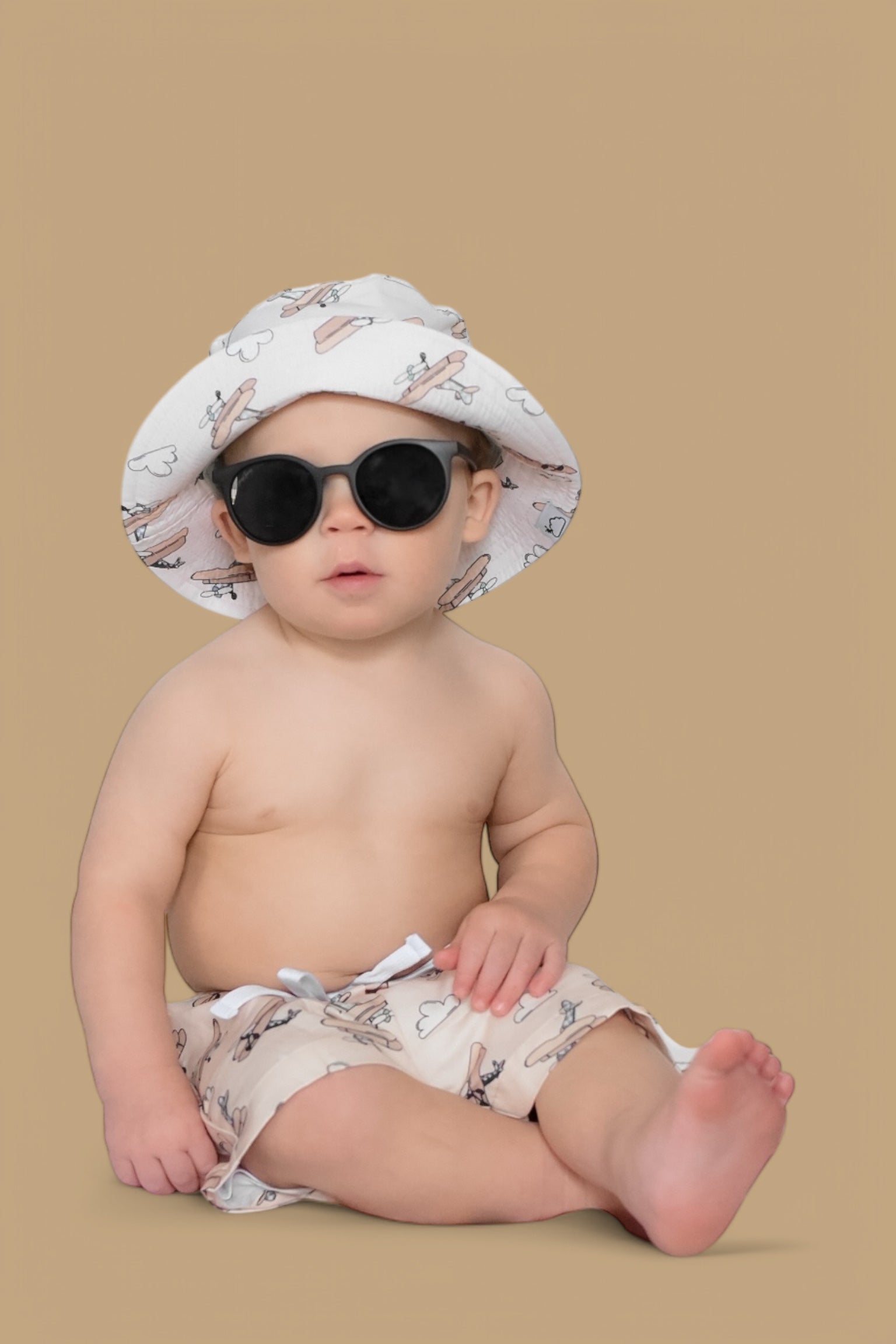 Plane Fun Boy's Dream Swim Trunks