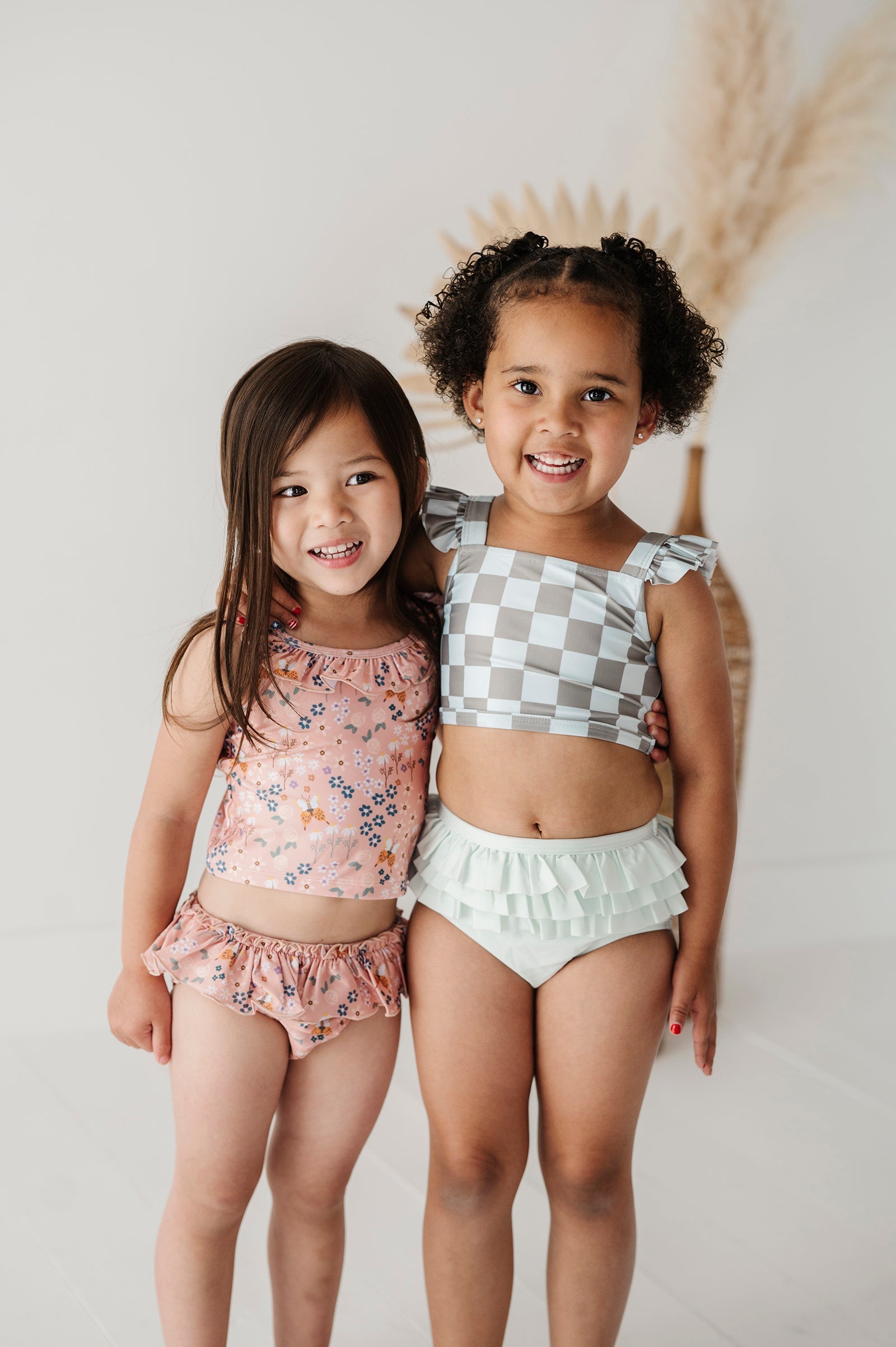 Girl's Two-piece Tankini Swimsuit