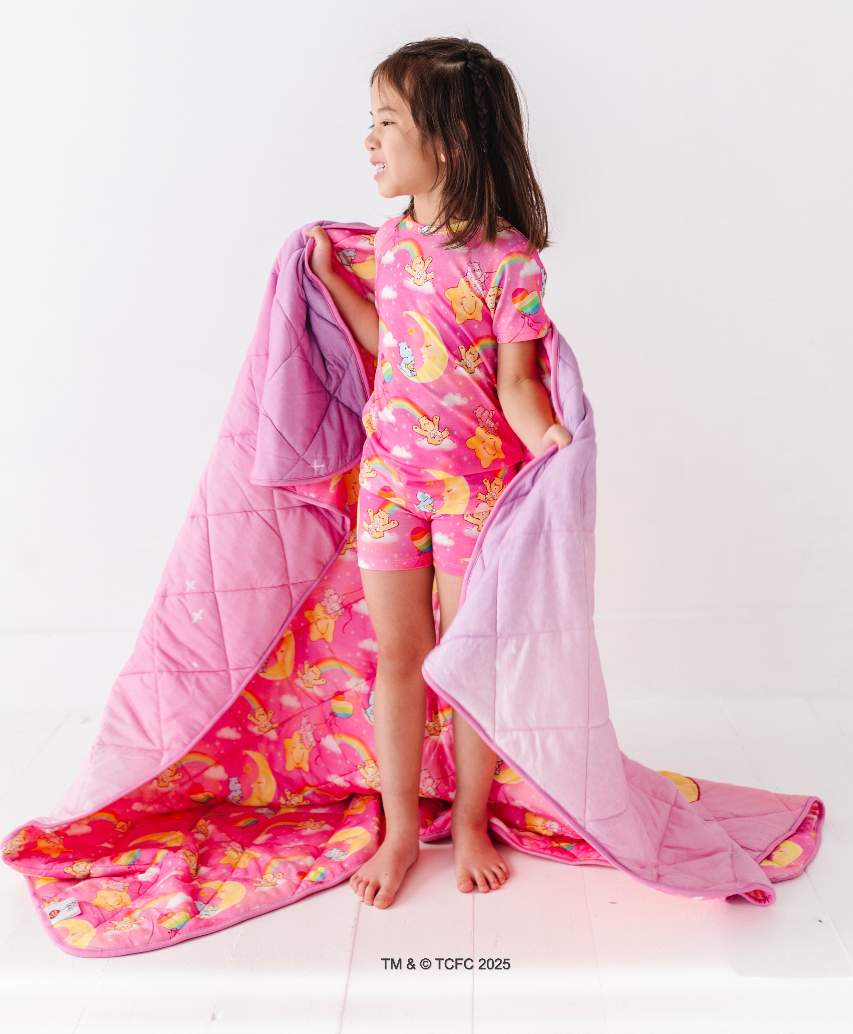 Care Bears Baby™ Pink Stars Toddler Birdie Quilt