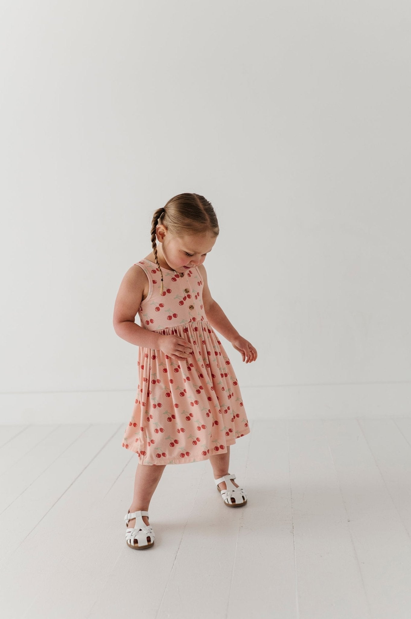 Girl's Henley Tank Dress