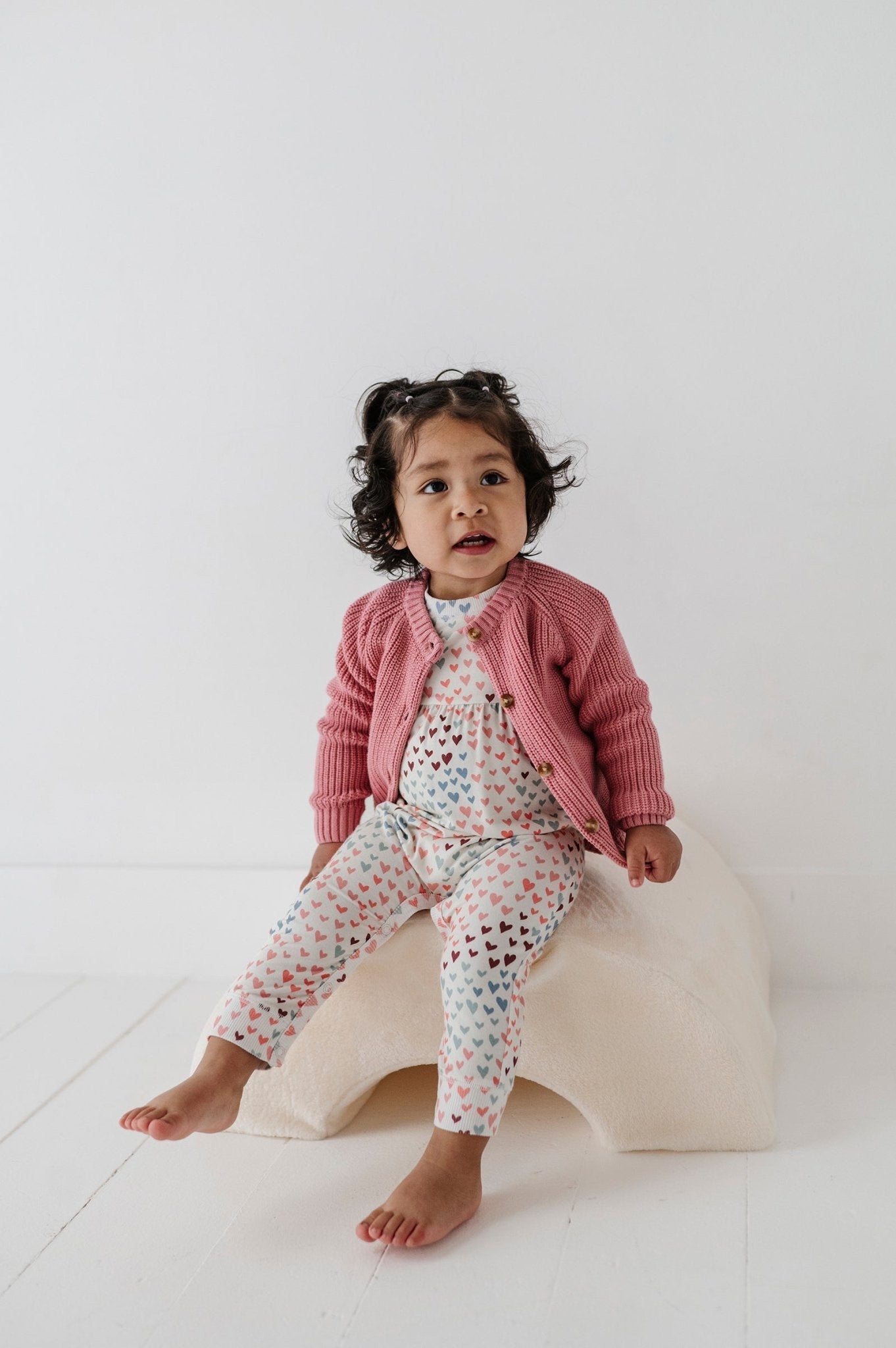 Baby Girl Short Sleeve Pant Romper