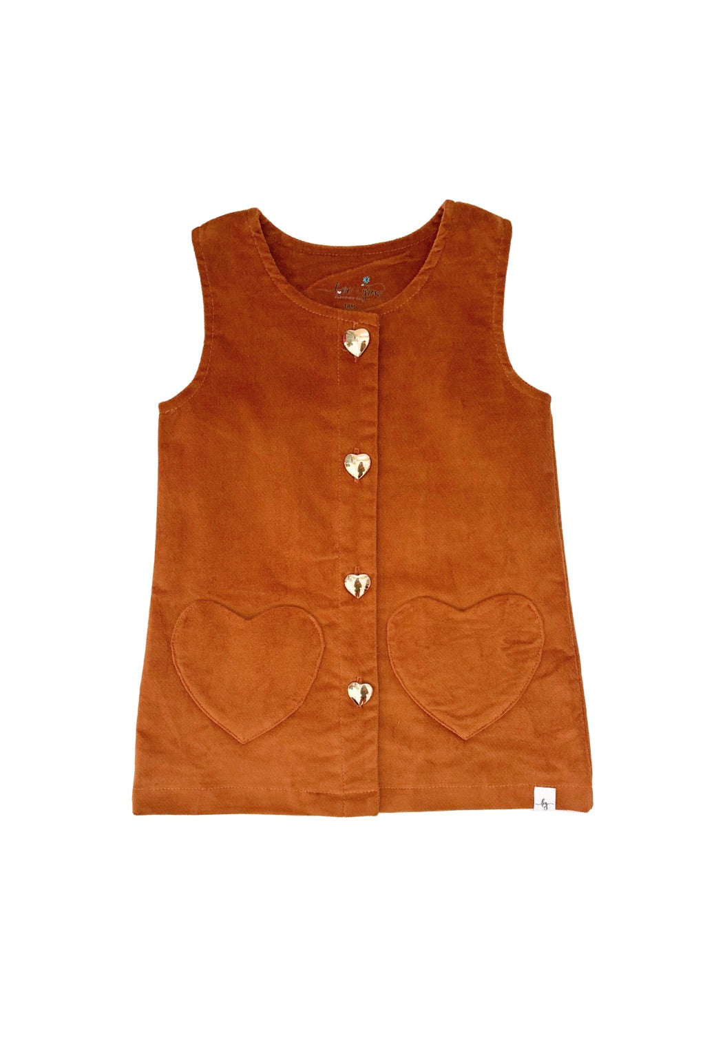 Corduroy Jumper ~ Caramel