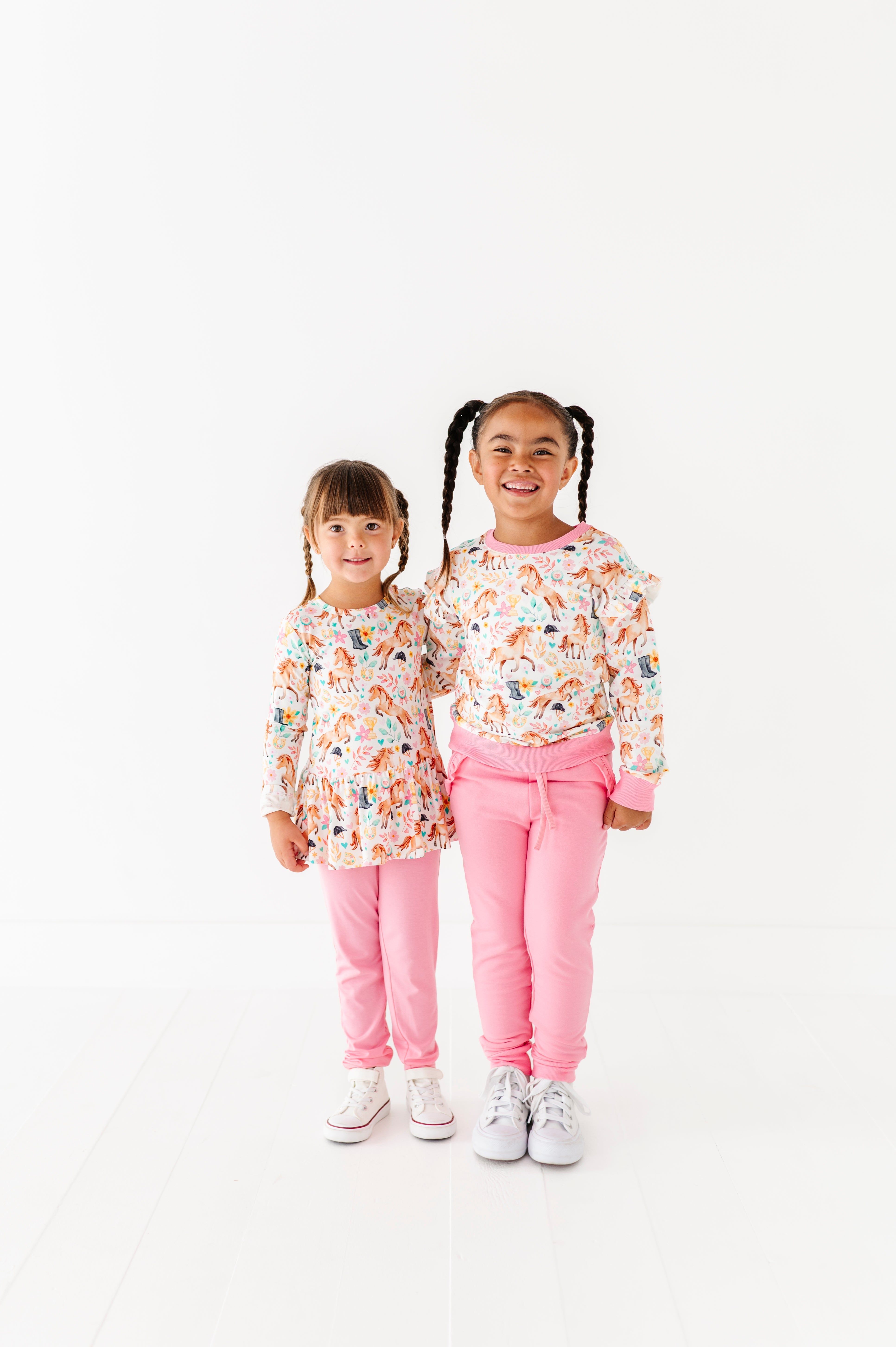 Delilah Ruffle Crewneck Sweatshirt