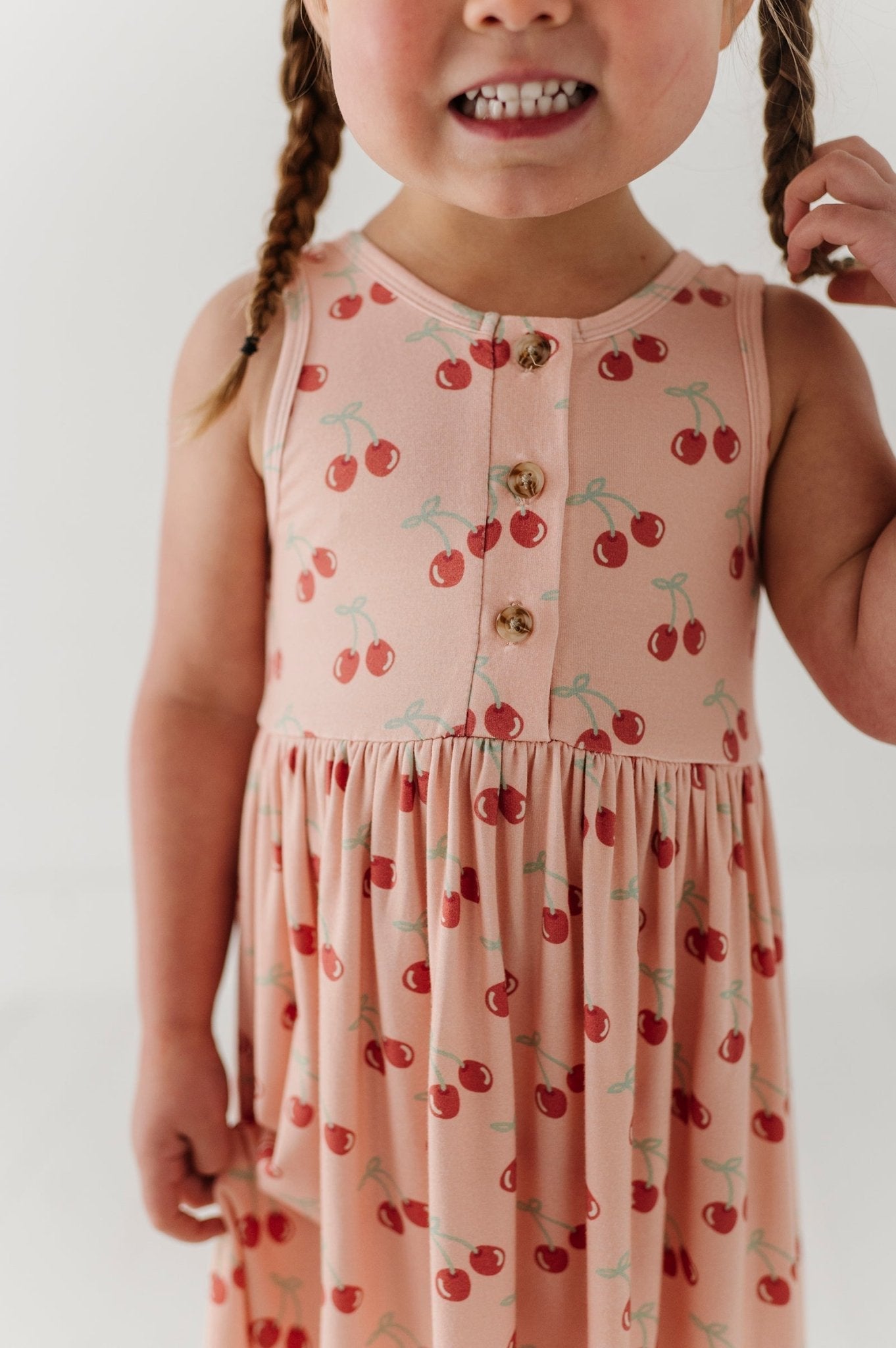 Girl's Henley Tank Dress