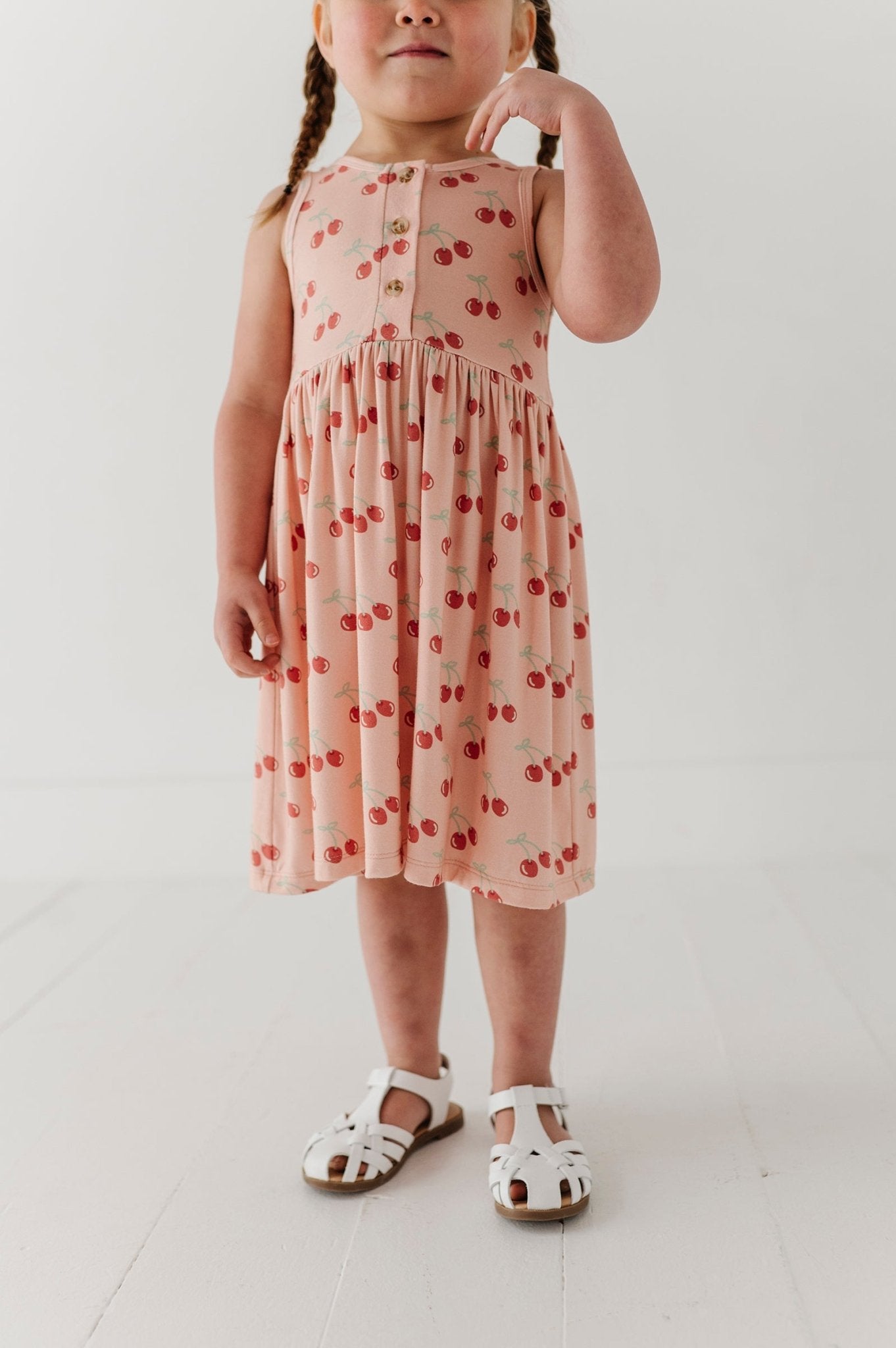 Girl's Henley Tank Dress