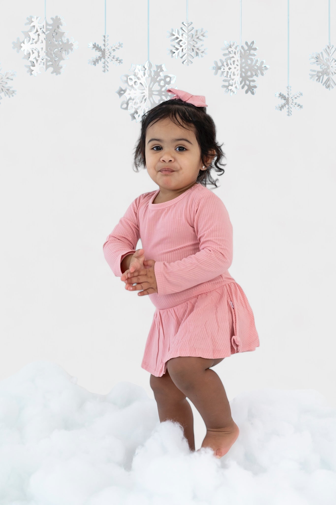 Mauve Rib Dream Bodysuit Dress