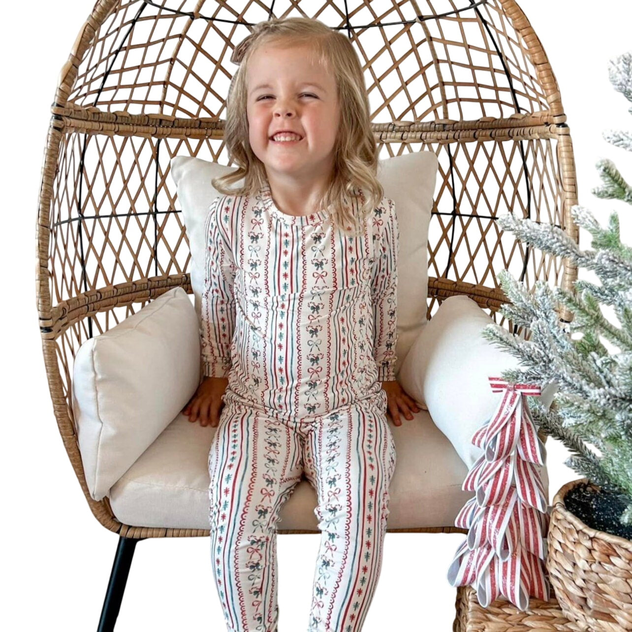 Candy Cane Lane 2pc Bamboo Pajamas