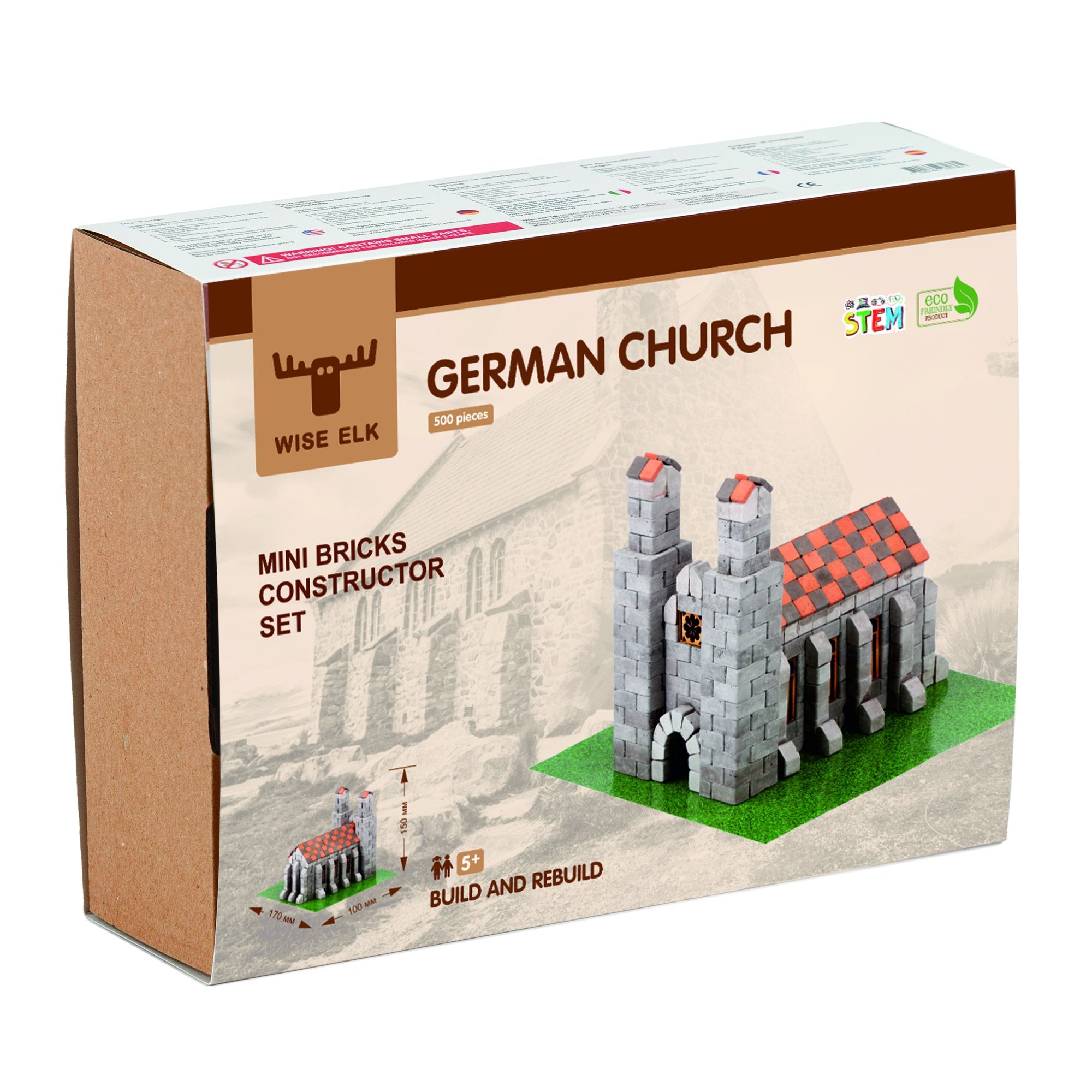 Wise Elk™ German Church | 500 pcs. by Wise Elk