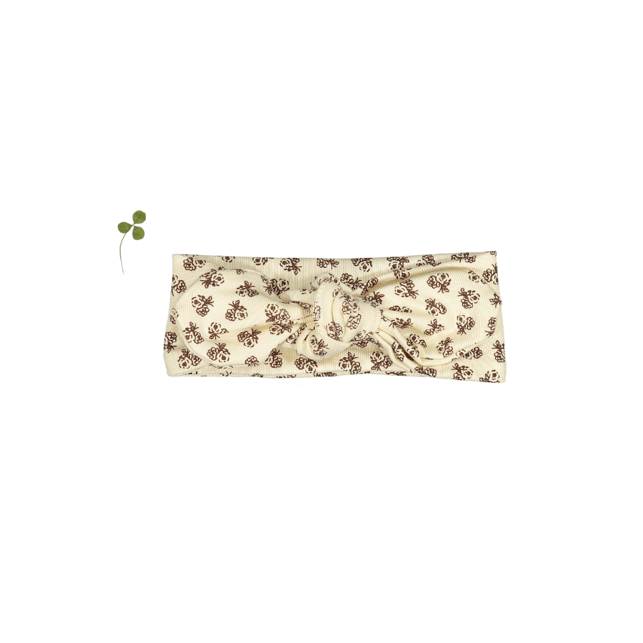 The Printed Headband - Neutral Floral